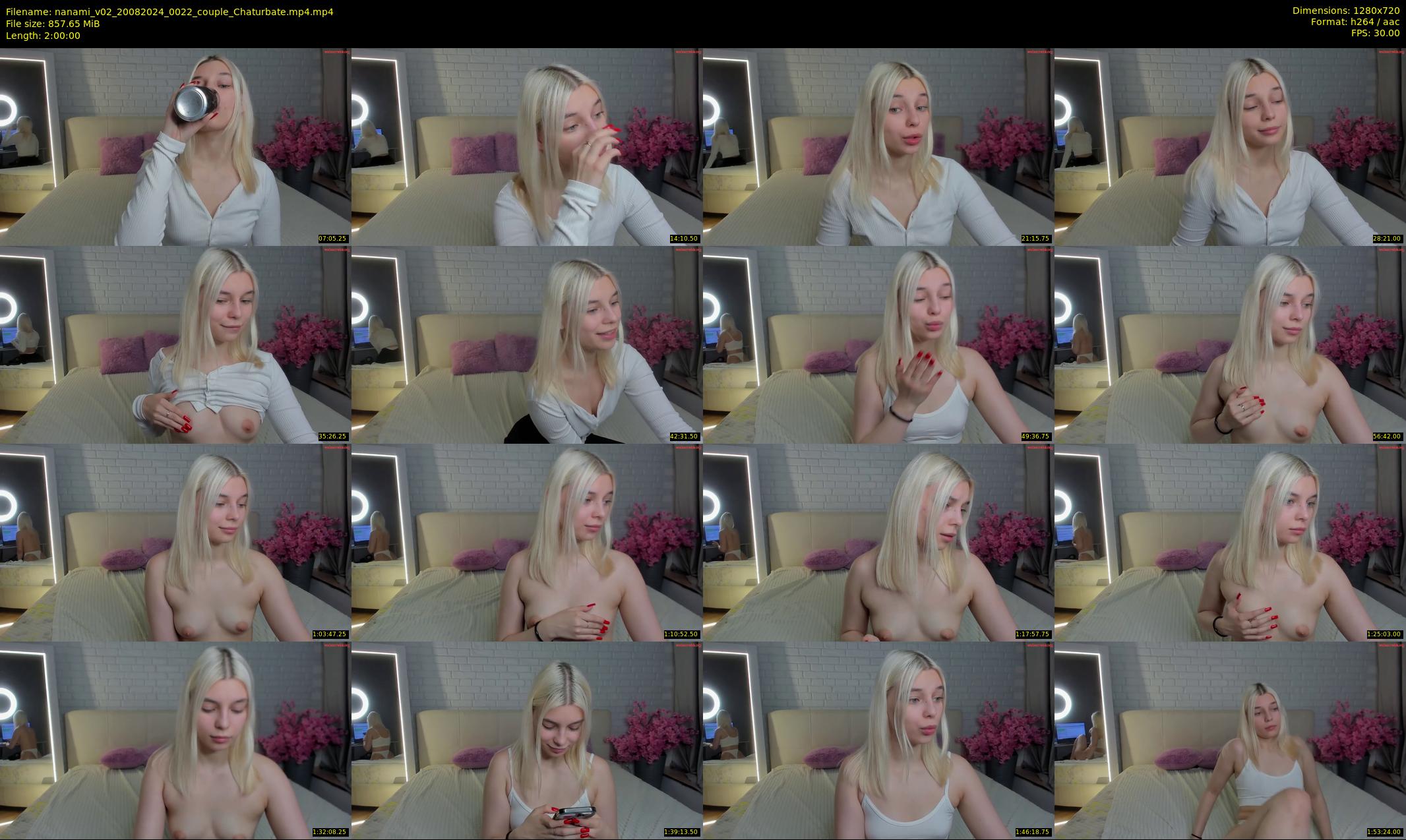 nanami_v02 — 120 minute Chaturbate couple cam show recording, 720p, Aug 20, 2024