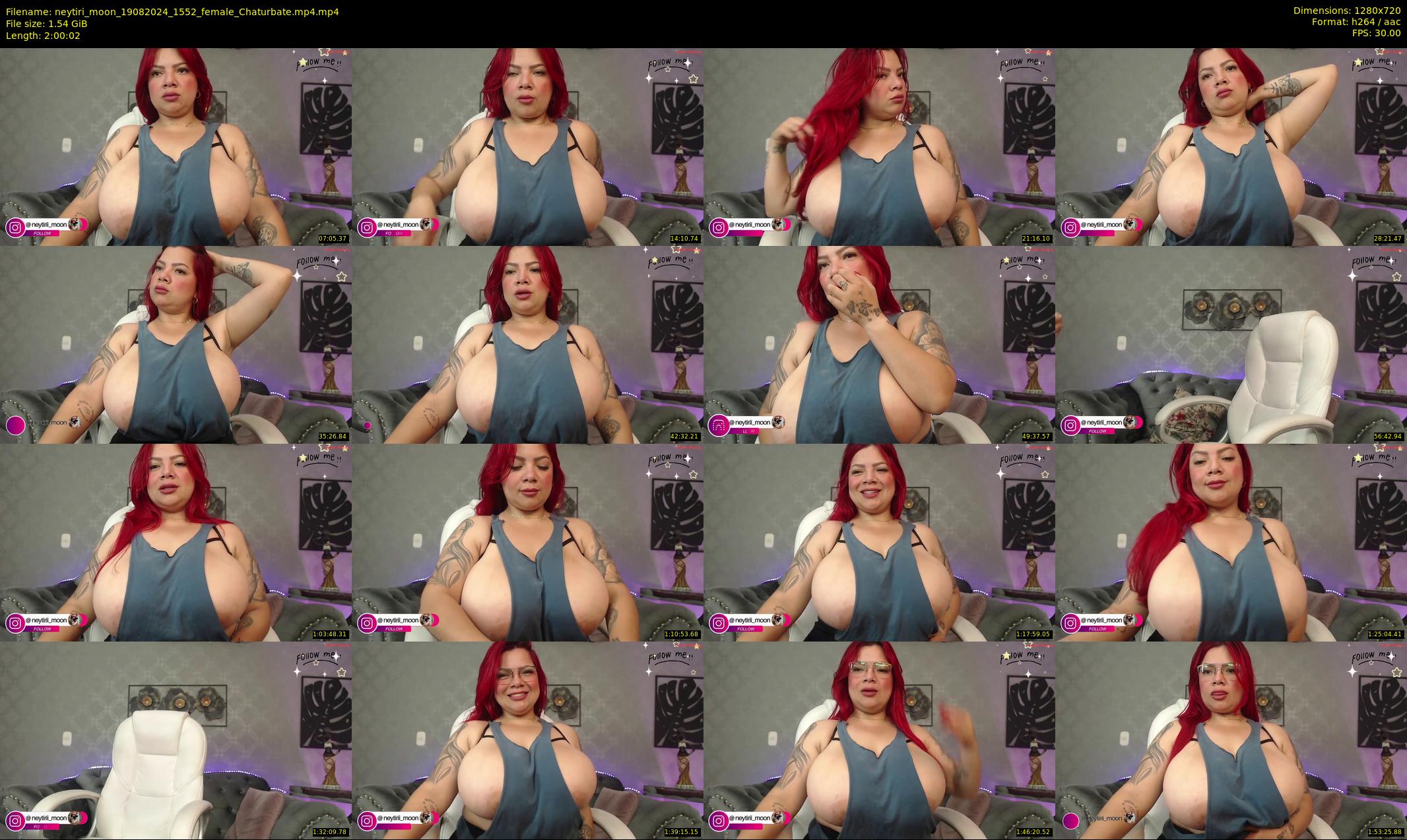 neytiri_moon — 121 minute Chaturbate female cam show recording, 720p, Aug 19, 2024