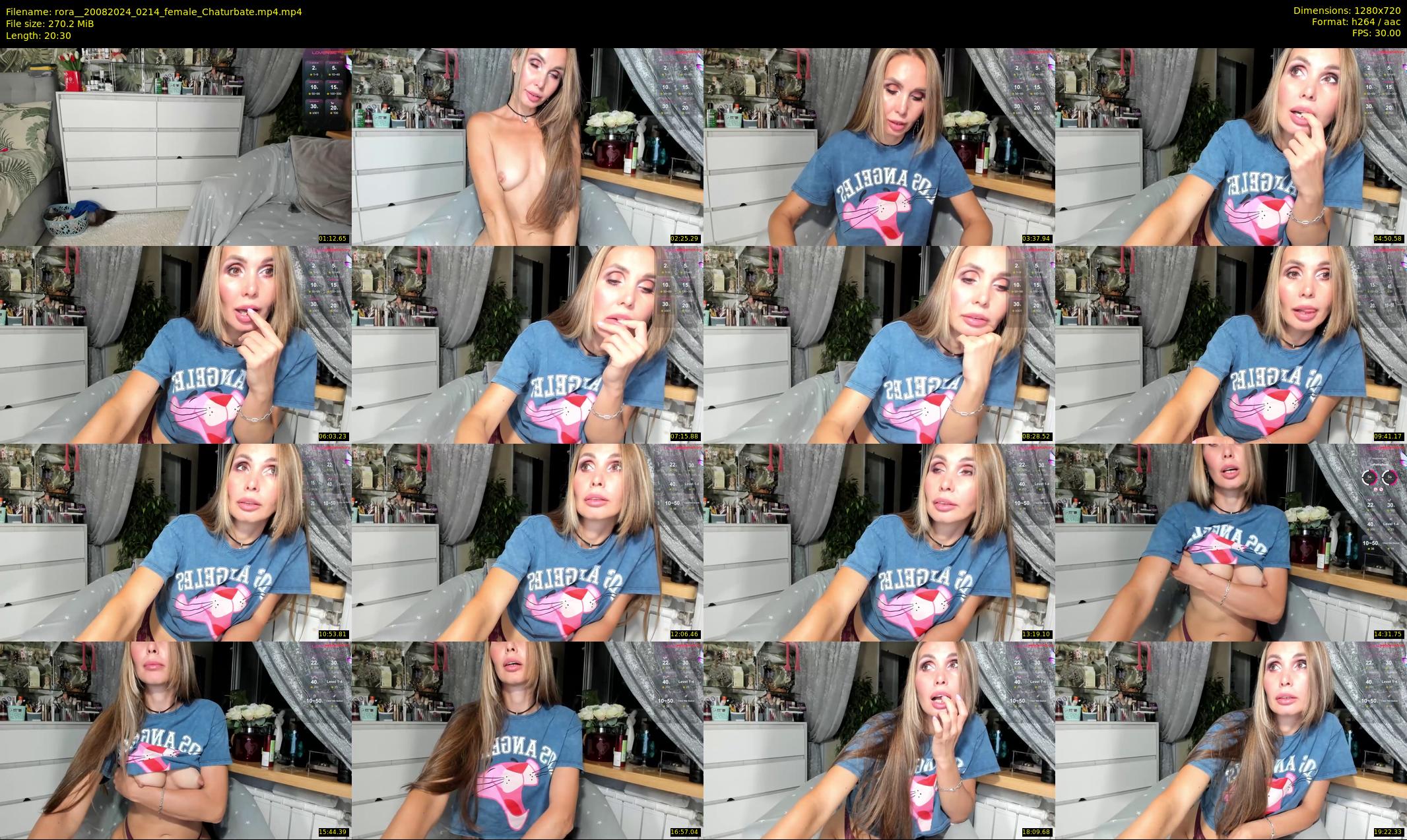rora_ — 21 minute Chaturbate female cam show recording, 720p, Aug 20, 2024
