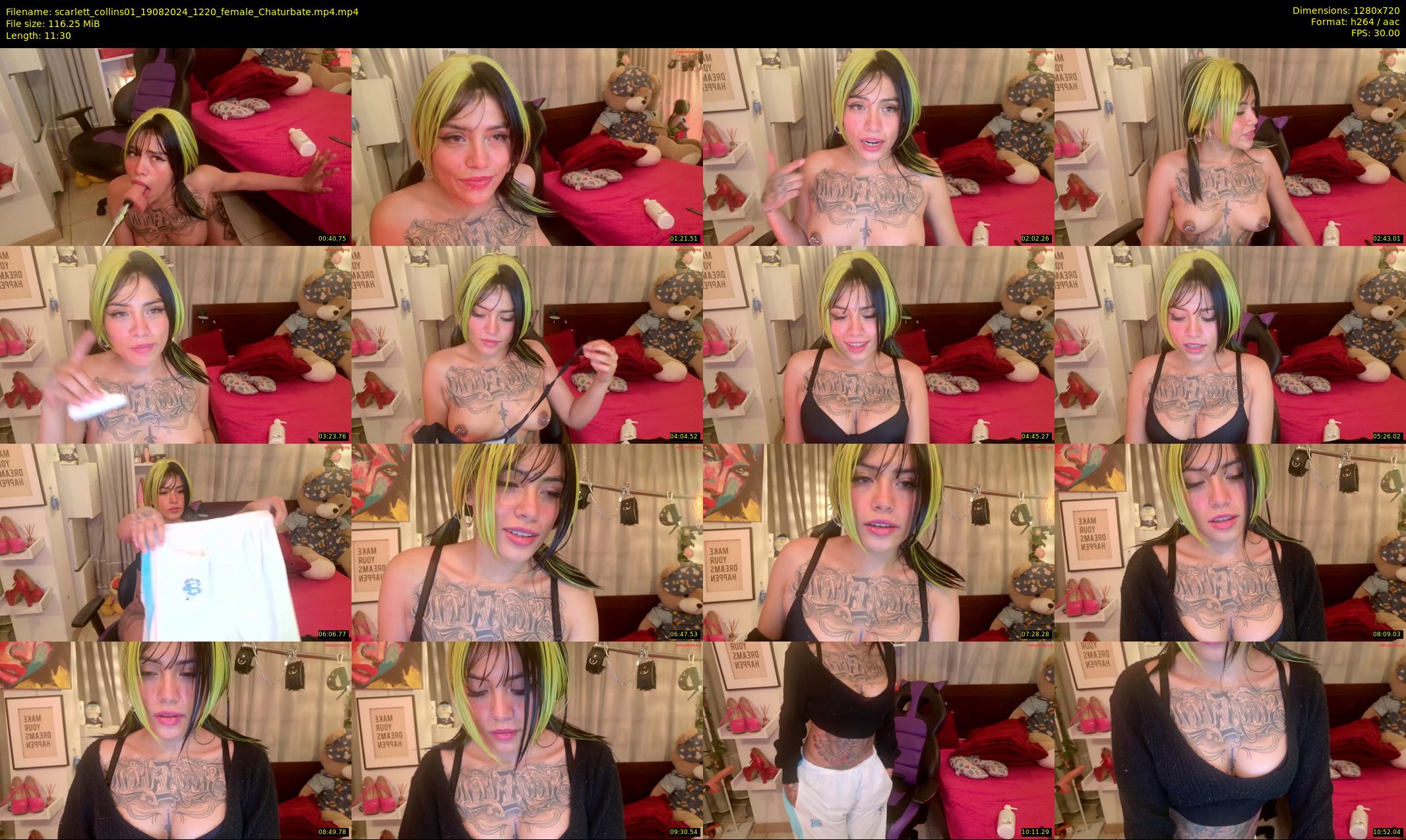 scarlett_collins01 — 12 minute Chaturbate female cam show recording, 720p, Aug 19, 2024
