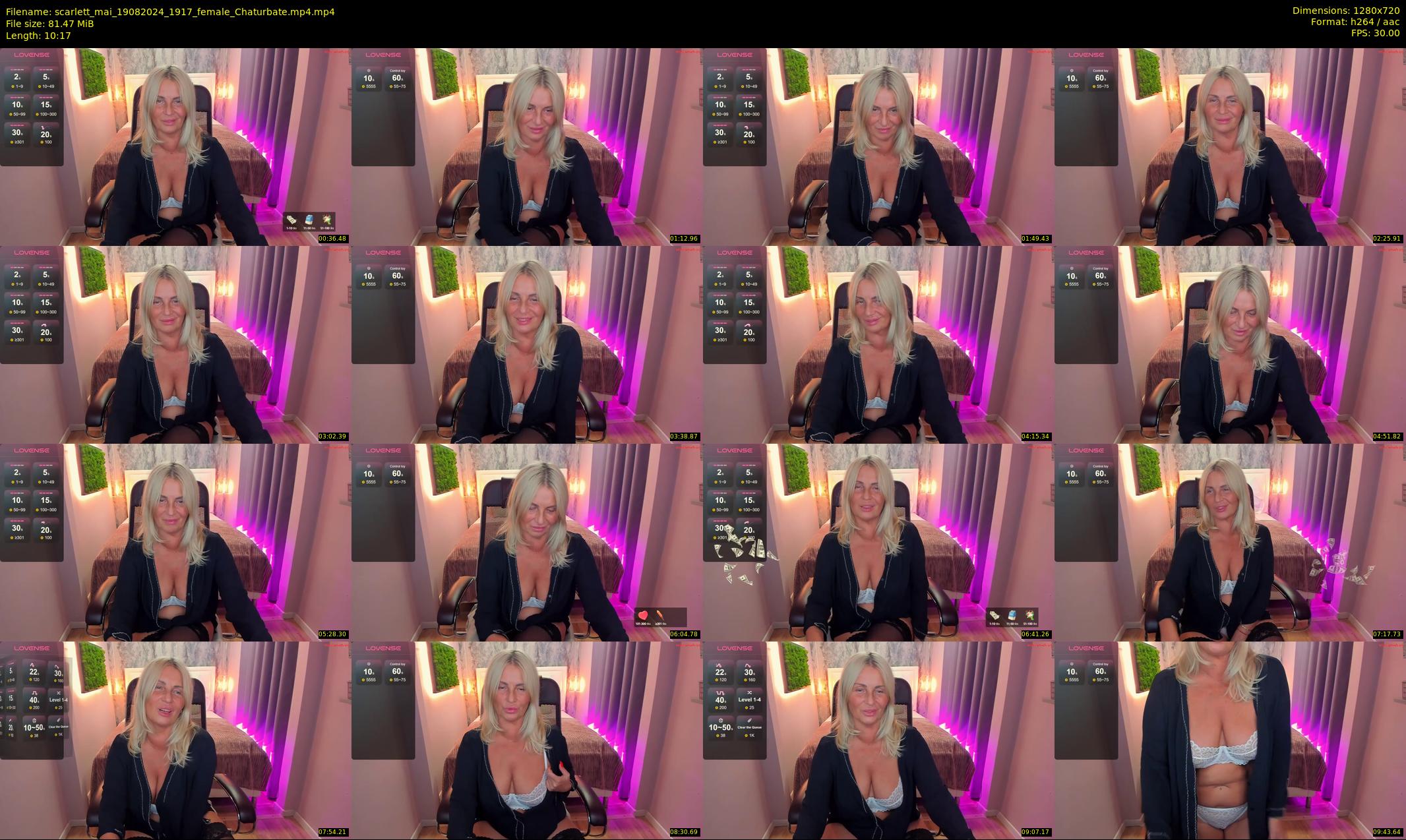 scarlett_mai — 11 minute Chaturbate female cam show recording, 720p, Aug 19, 2024