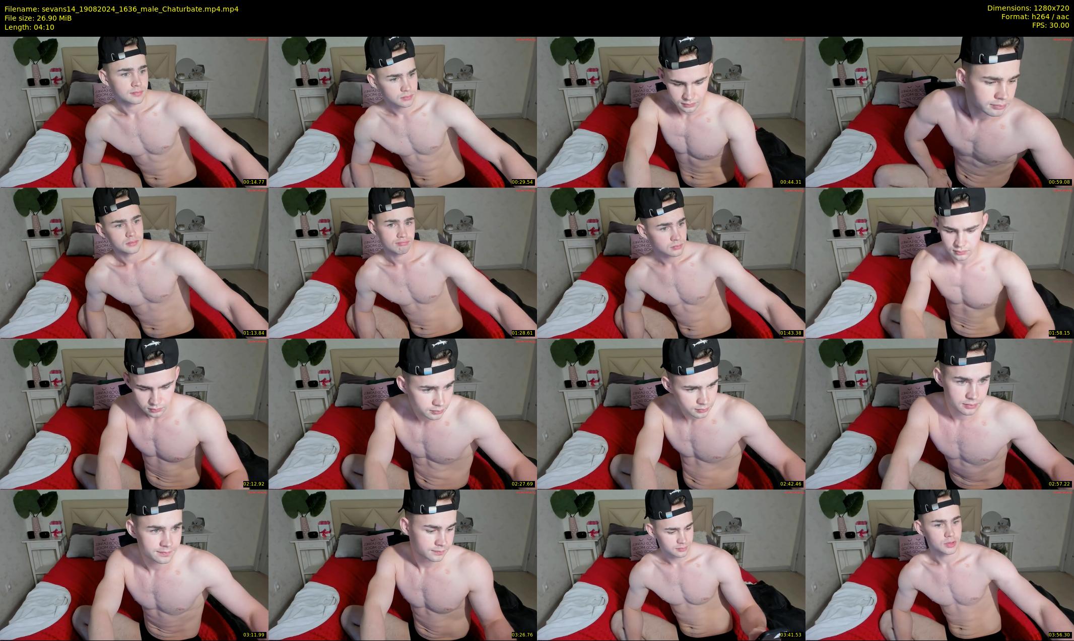 sevans14 — 5 minute Chaturbate male cam show recording, 720p, Aug 19, 2024