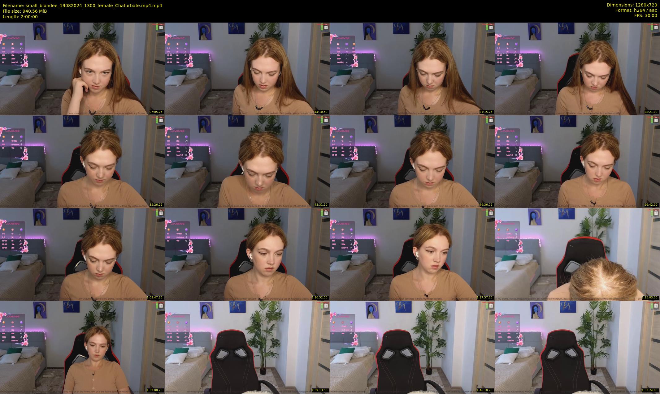 small_blondee — 120 minute Chaturbate female cam show recording, 720p, Aug 19, 2024