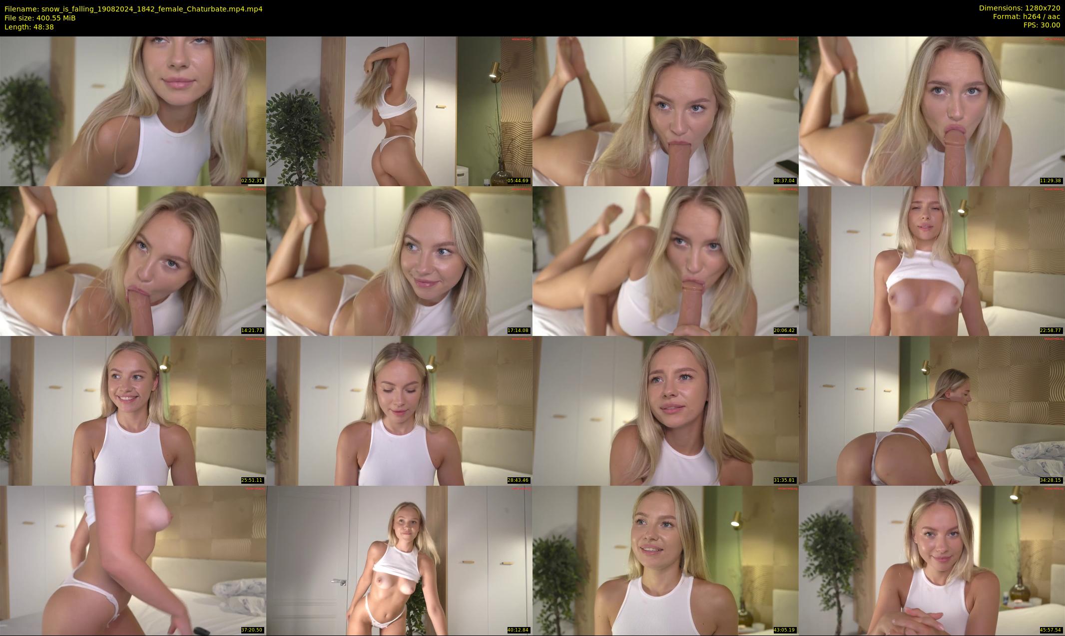 snow_is_falling — 49 minute Chaturbate female cam show recording, 720p, Aug 19, 2024