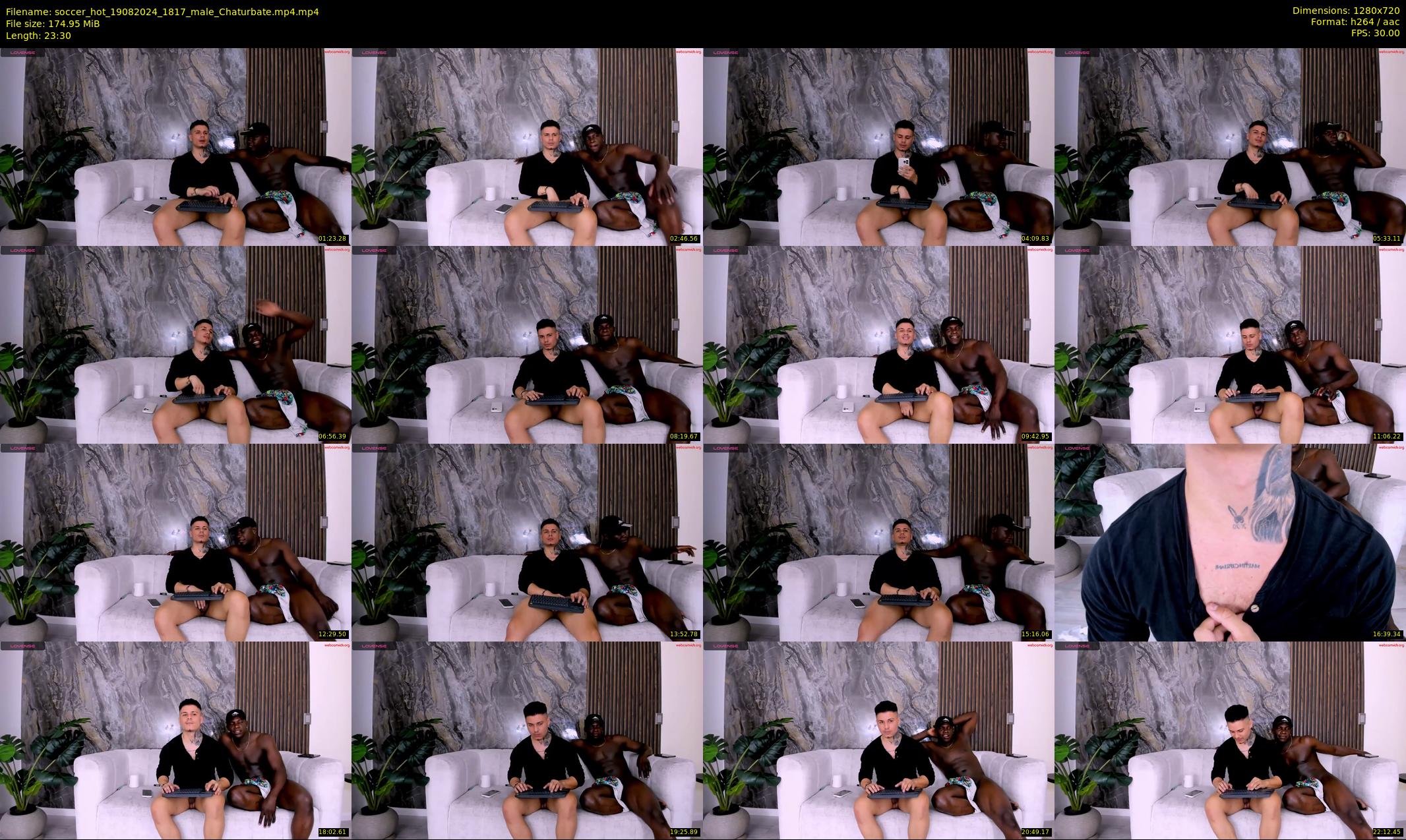 soccer_hot — 24 minute Chaturbate male cam show recording, 720p, Aug 19, 2024