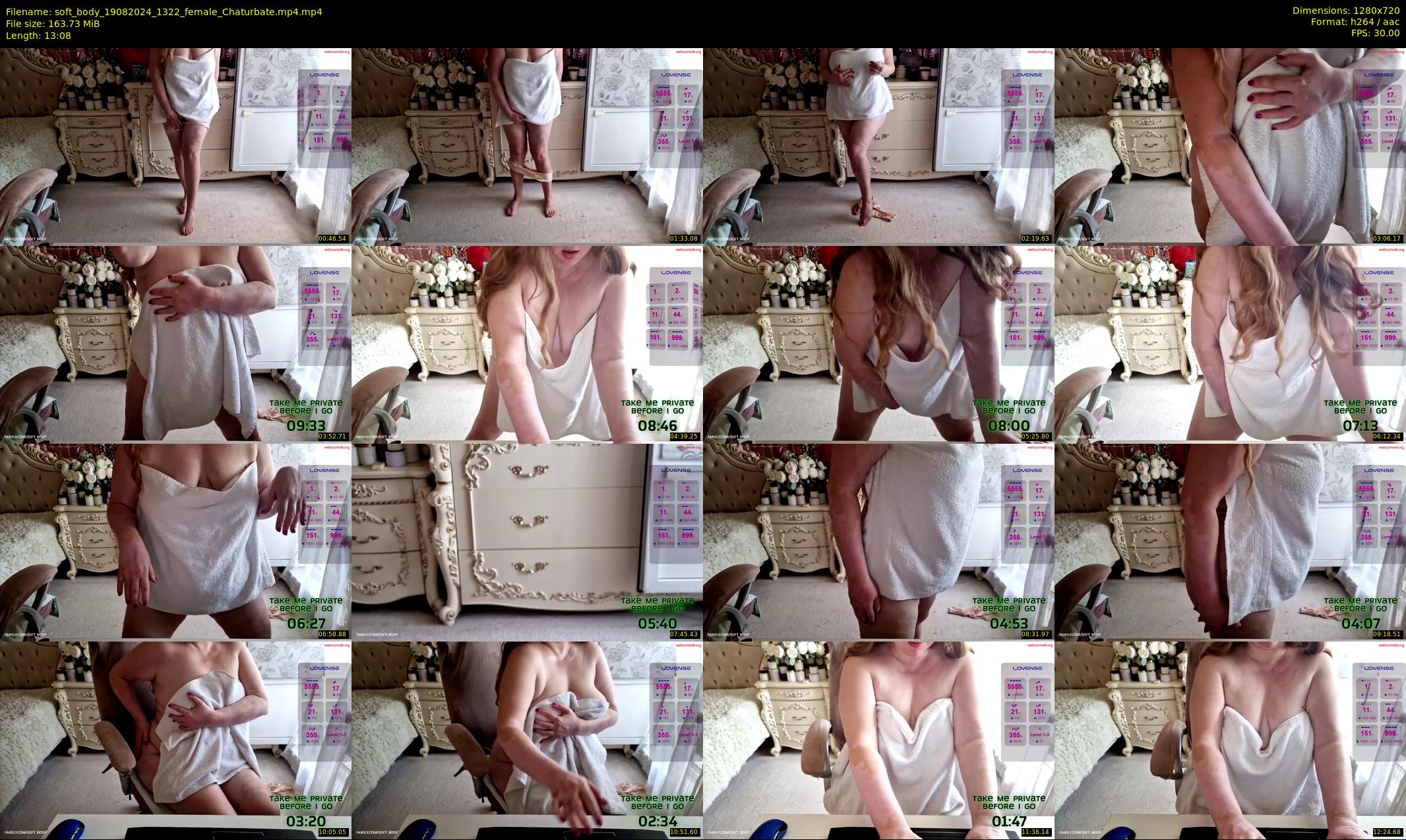 soft_body — 14 minute Chaturbate female cam show recording, 720p, Aug 19, 2024