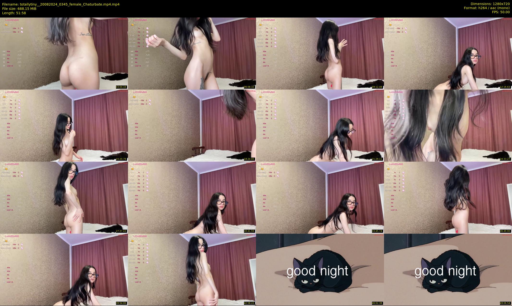 totallytiny_ — 52 minute Chaturbate female cam show recording, 720p, Aug 20, 2024