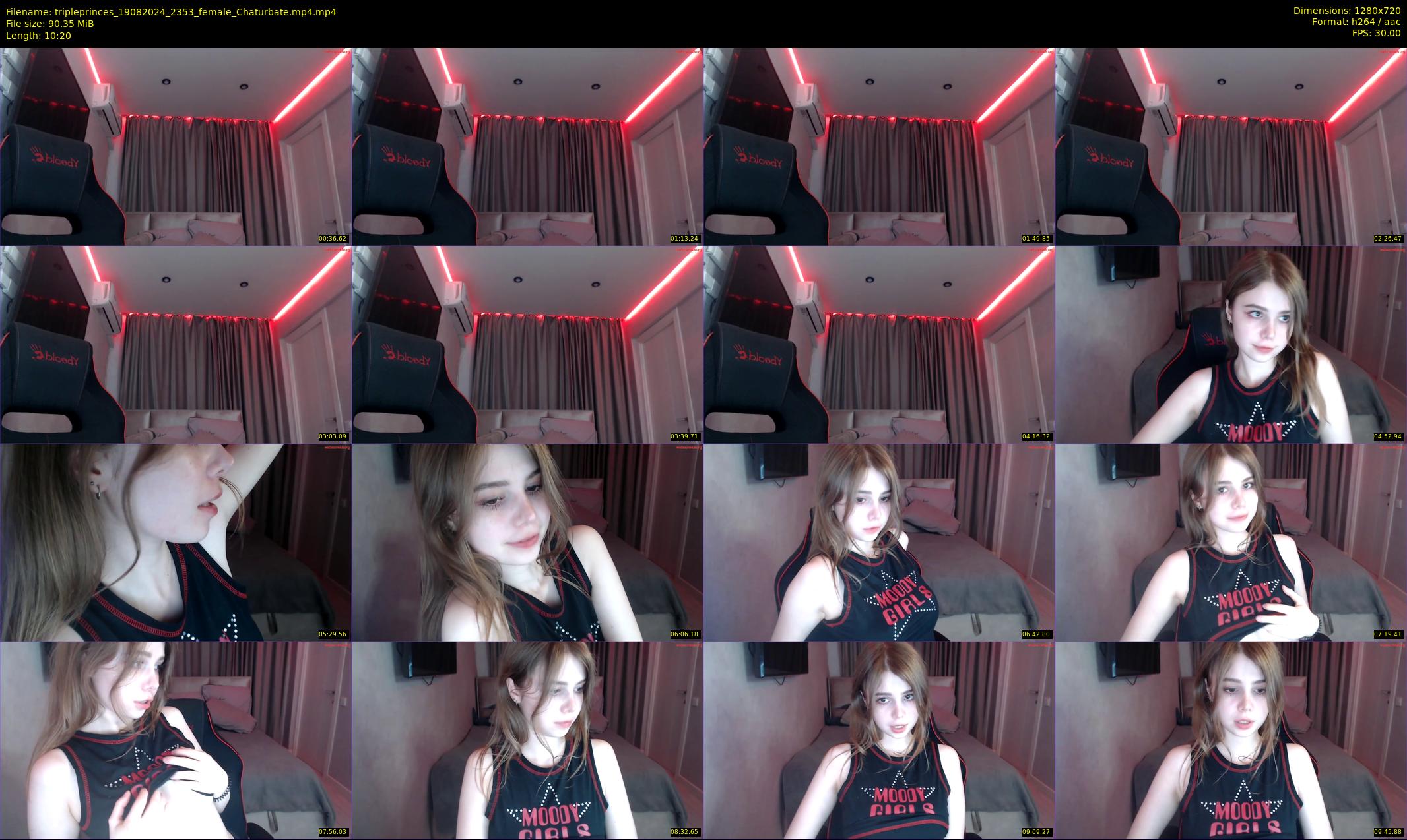 tripleprinces — 11 minute Chaturbate female cam show recording, 720p, Aug 19, 2024