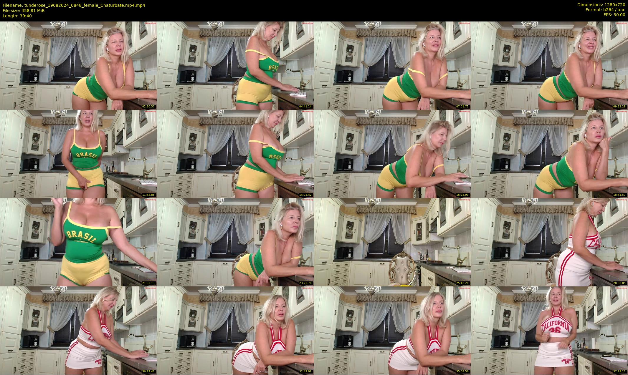 tunderose — 40 minute Chaturbate female cam show recording, 720p, Aug 19, 2024