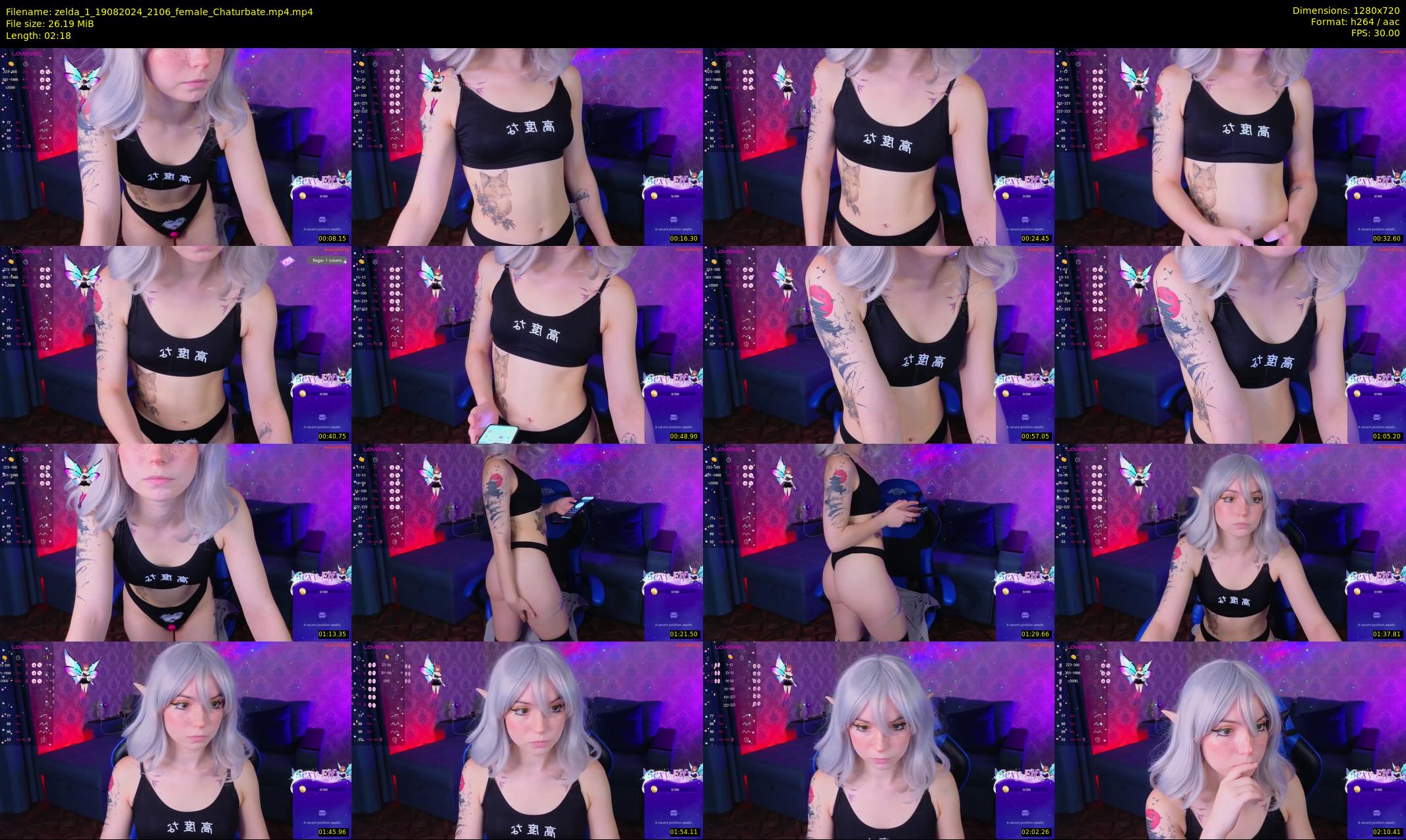 zelda_1 — 3 minute Chaturbate female cam show recording, 720p, Aug 19, 2024
