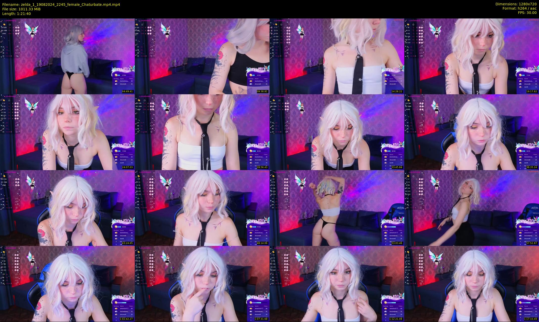 zelda_1 — 82 minute Chaturbate female cam show recording, 720p, Aug 19, 2024
