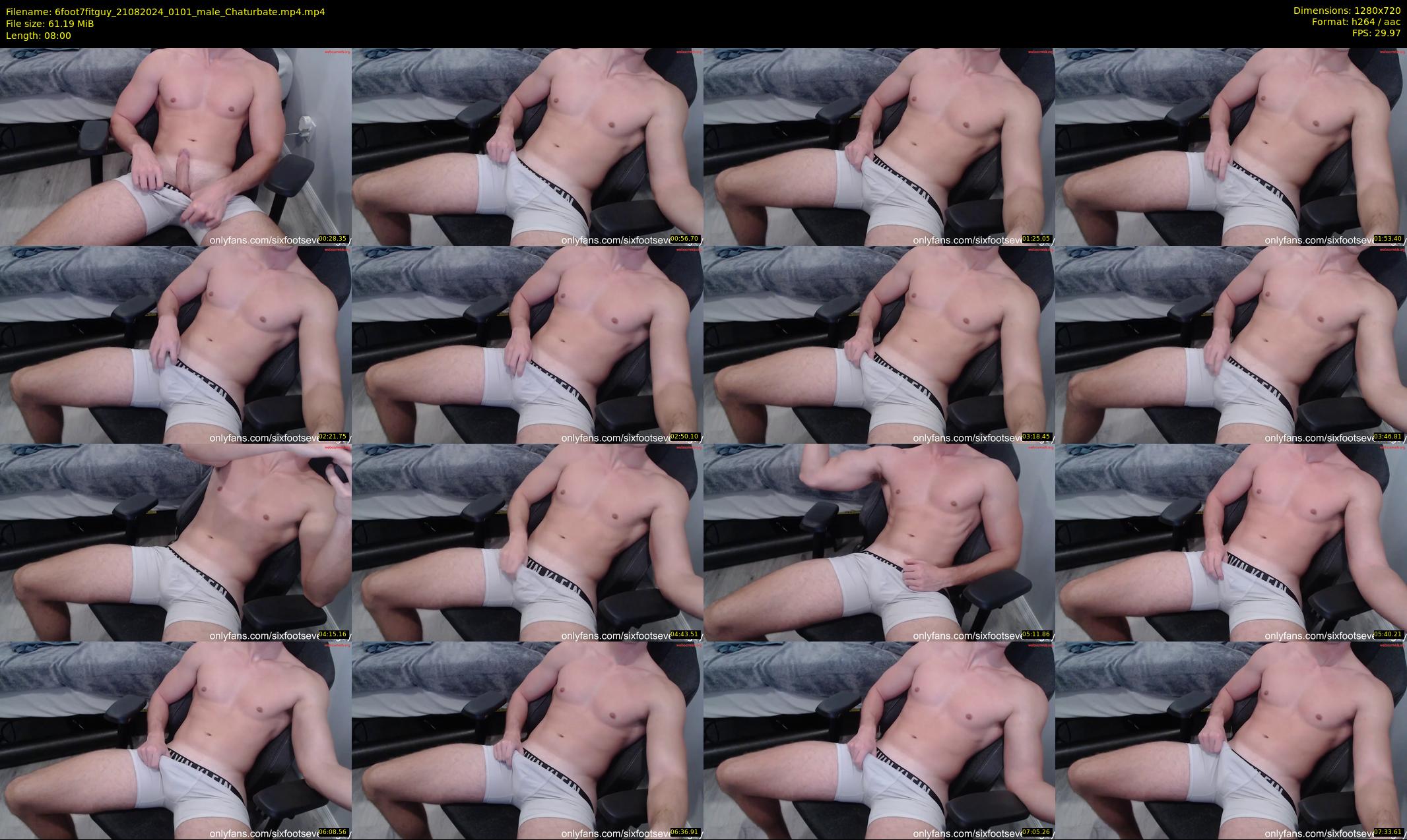 6foot7fitguy — 8 minute Chaturbate male cam show recording, 720p, Aug 21, 2024