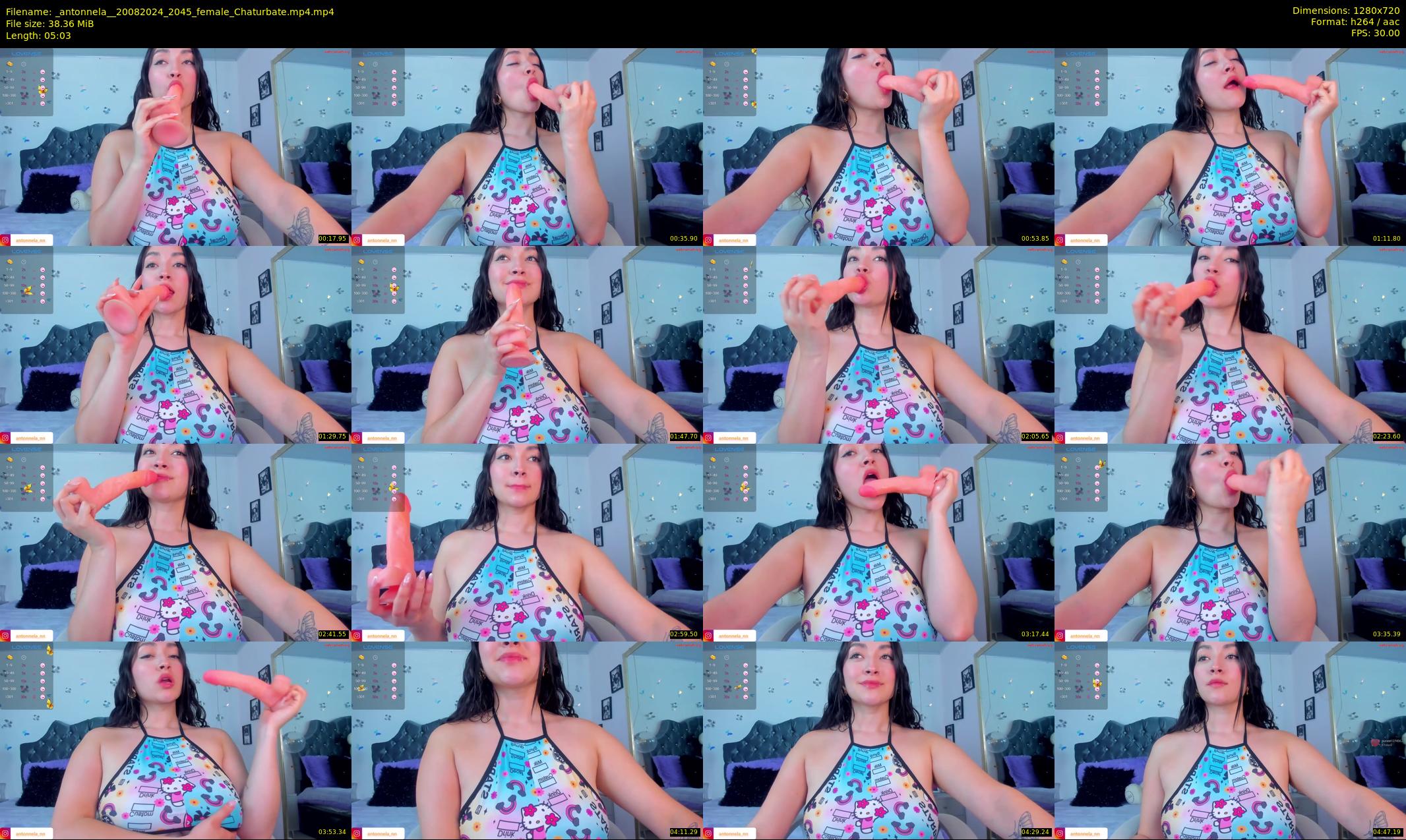 _antonnela_ — 6 minute Chaturbate female cam show recording, 720p, Aug 20, 2024