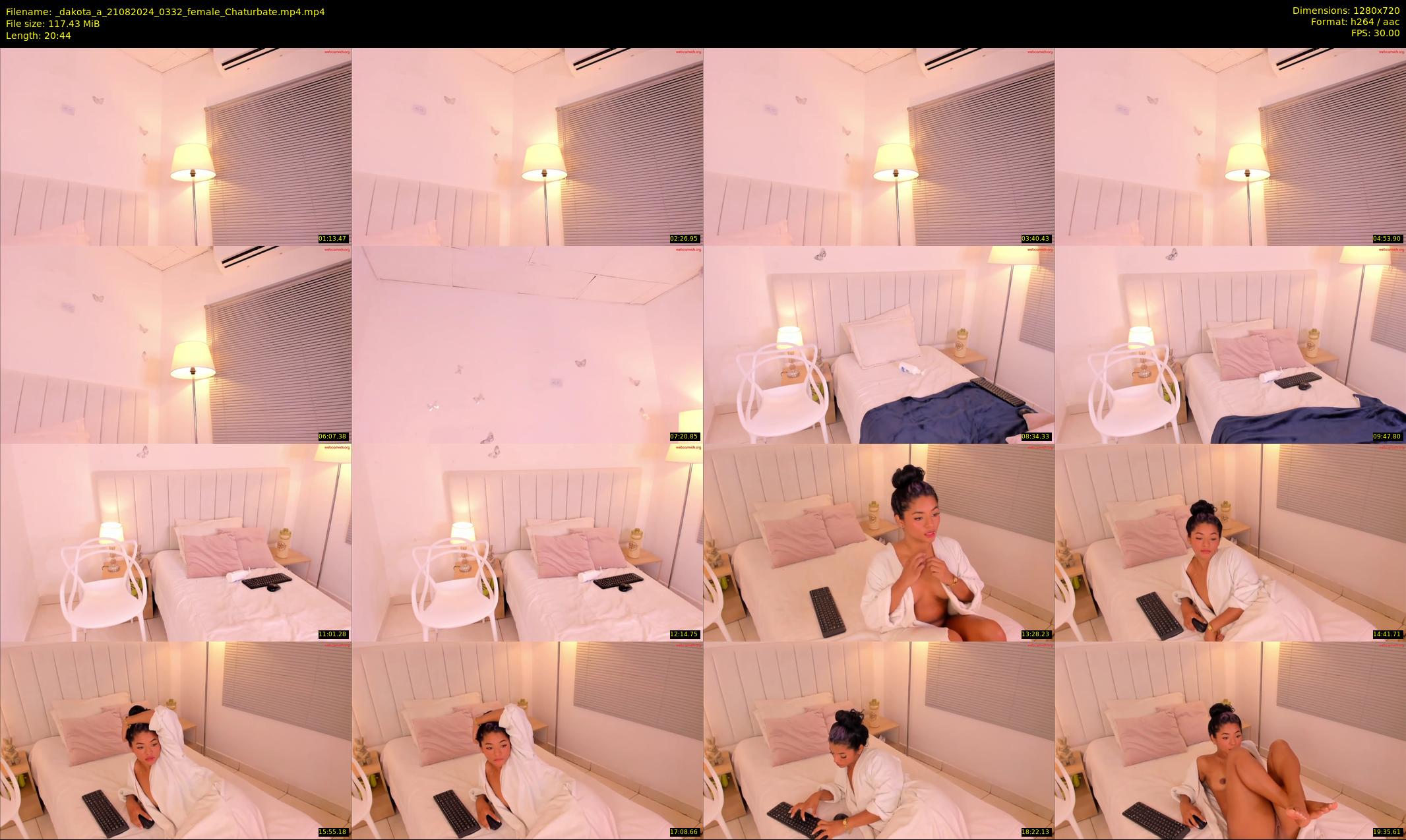 _dakota_a — 21 minute Chaturbate female cam show recording, 720p, Aug 21, 2024