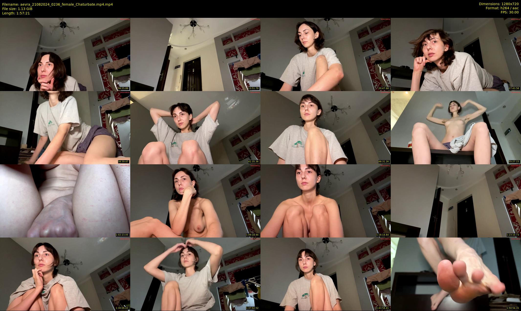 aevra — 118 minute Chaturbate female cam show recording, 720p, Aug 21, 2024