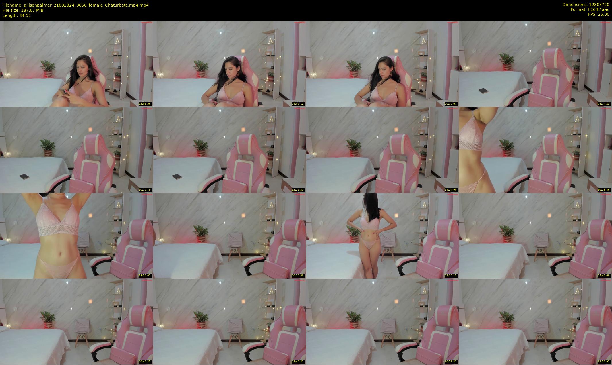 allisonpalmer — 35 minute Chaturbate female cam show recording, 720p, Aug 21, 2024