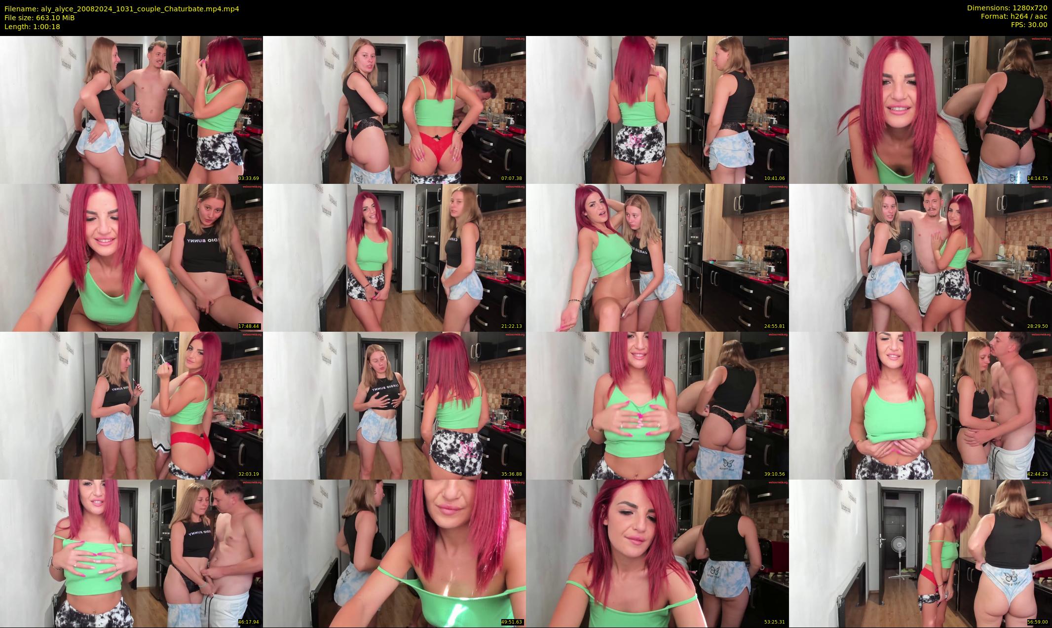 aly_alyce — 61 minute Chaturbate female cam show recording, 720p, Aug 20, 2024