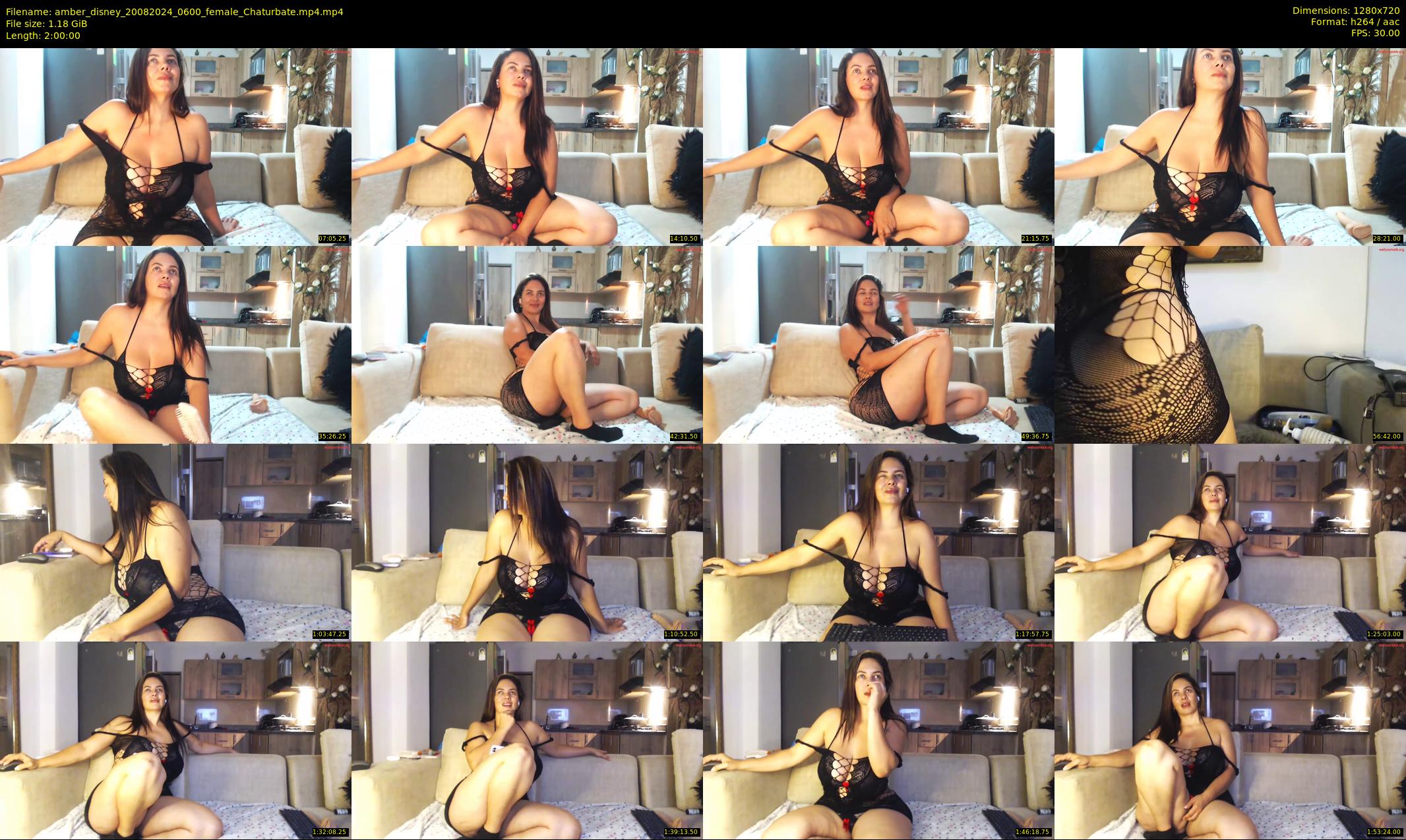 amber_disney — 120 minute Chaturbate female cam show recording, 720p, Aug 20, 2024