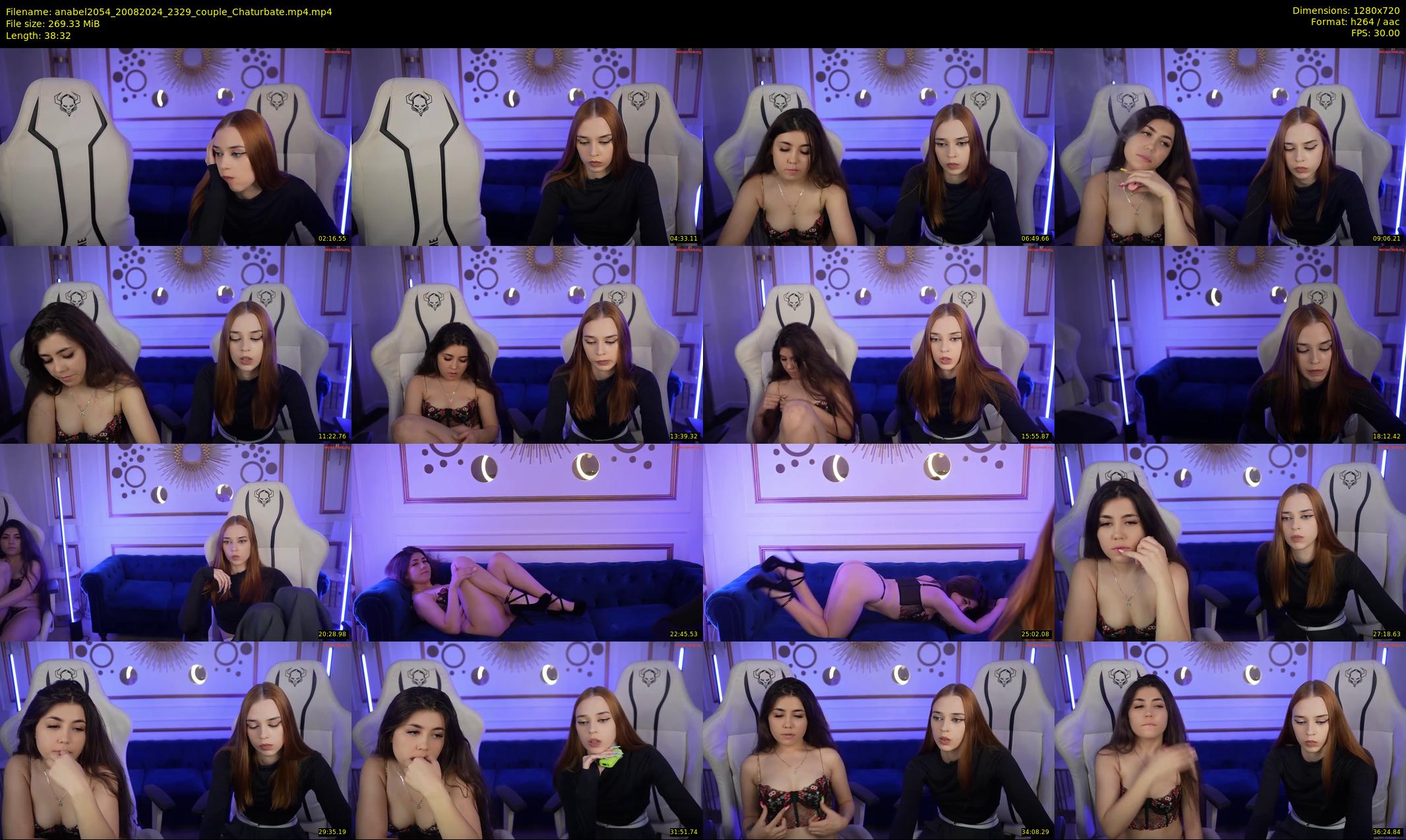 anabel2054 — 39 minute Chaturbate female cam show recording, 720p, Aug 20, 2024
