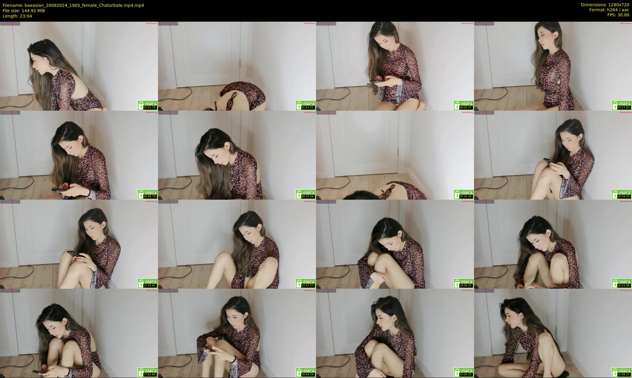 baeasian — 24 minute Chaturbate female cam show recording, 720p, Aug 20, 2024