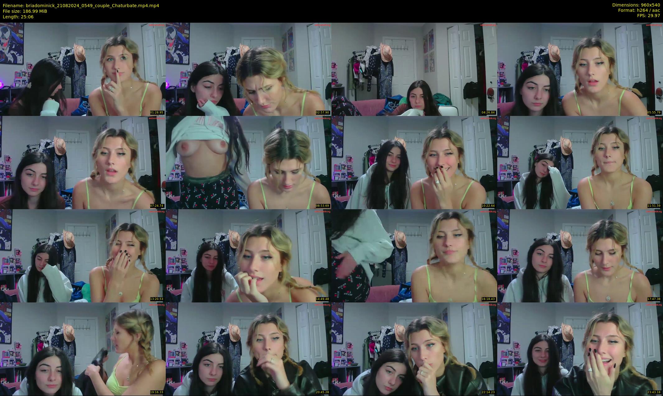 briadominick — 26 minute Chaturbate couple cam show recording, 480p, Aug 21, 2024