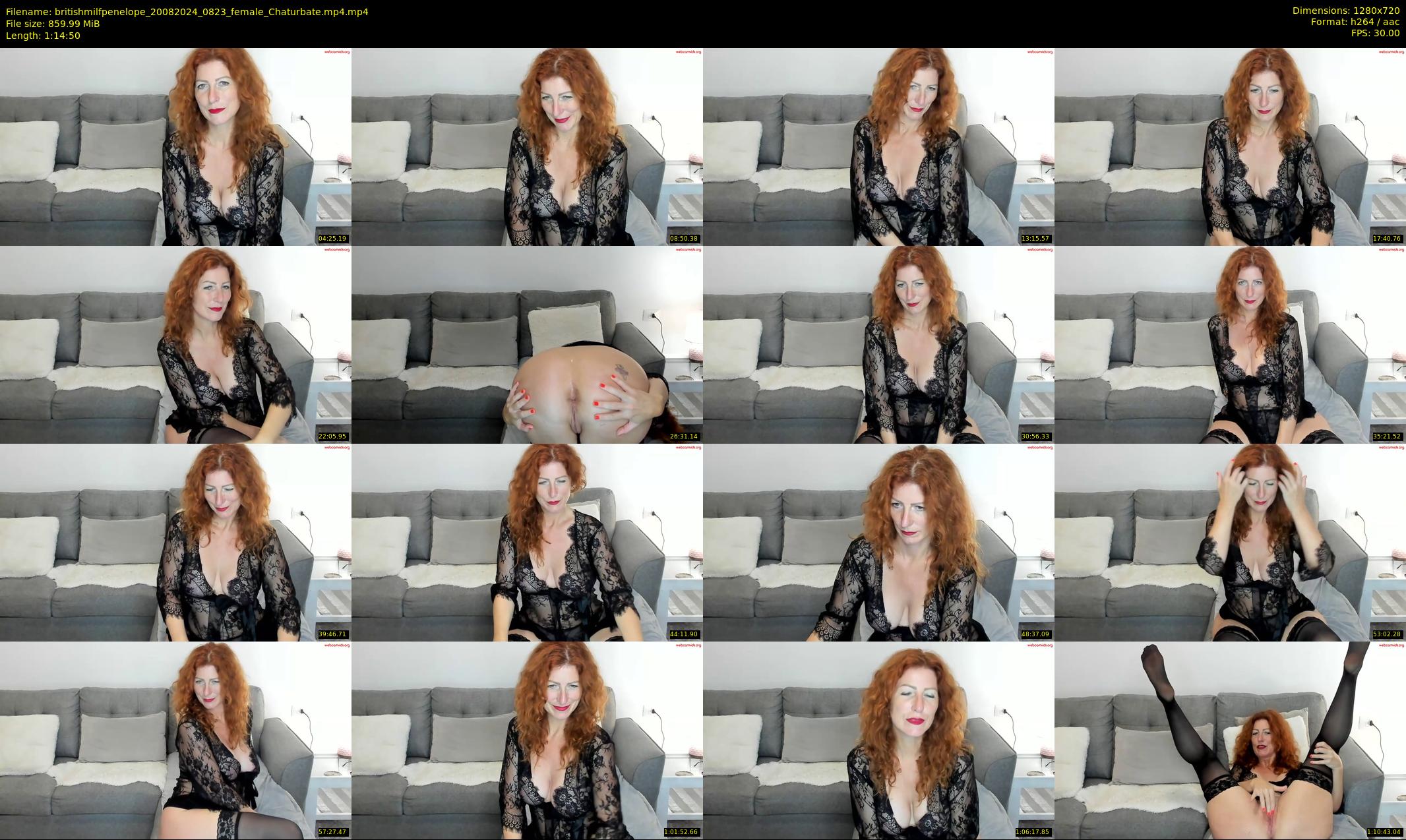 britishmilfpenelope — 75 minute Chaturbate female cam show recording, 720p, Aug 20, 2024