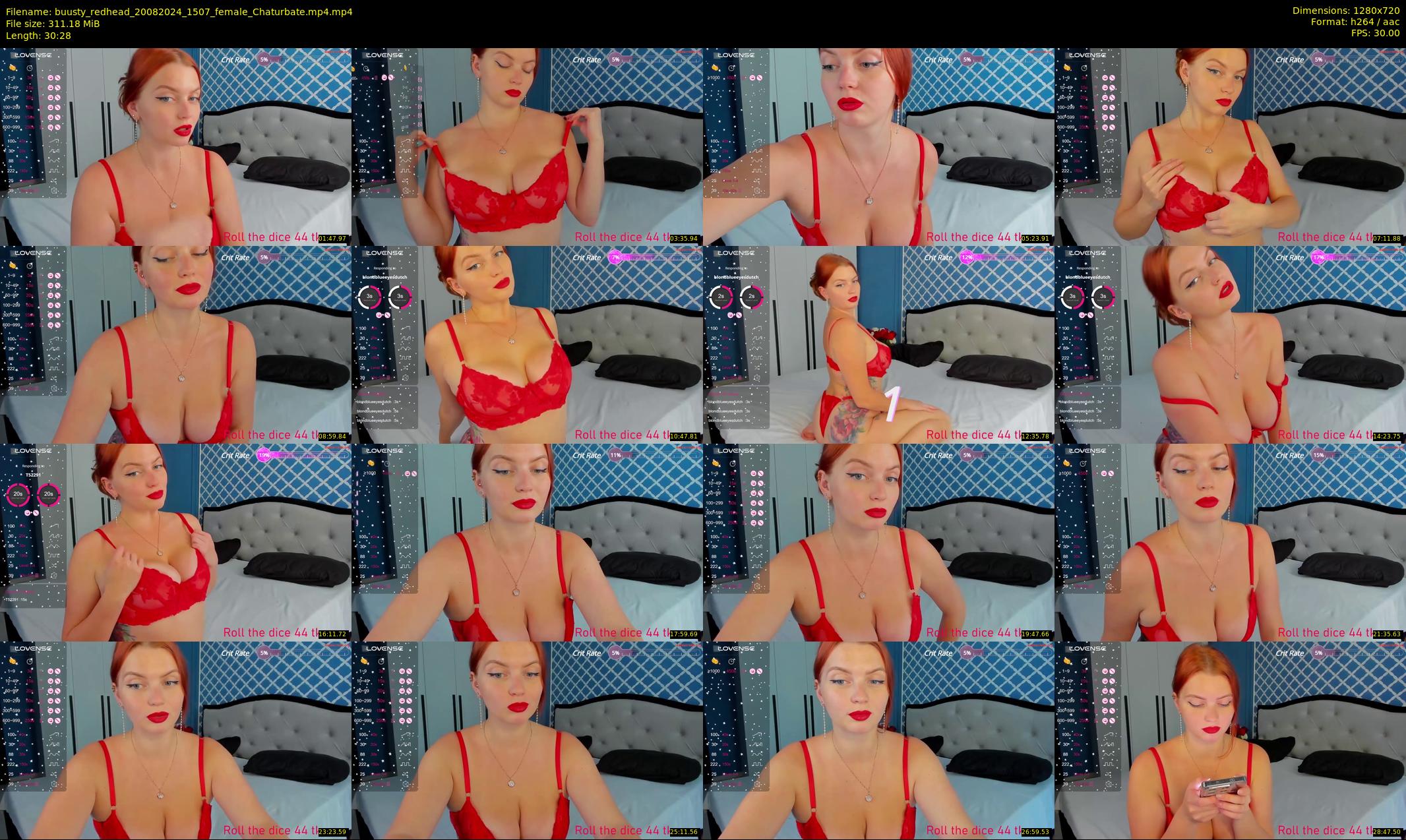 buusty_redhead — 31 minute Chaturbate female cam show recording, 720p, Aug 20, 2024
