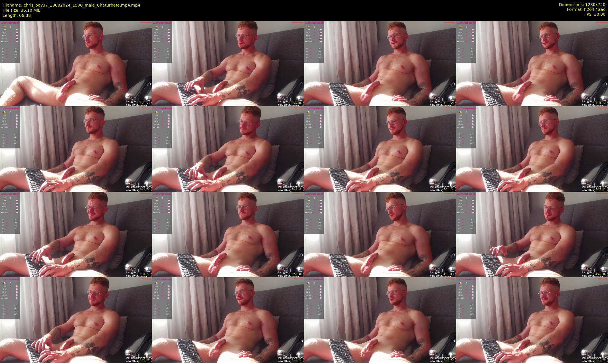 chris_boy37 — 7 minute Chaturbate male cam show recording, 720p, Aug 20, 2024