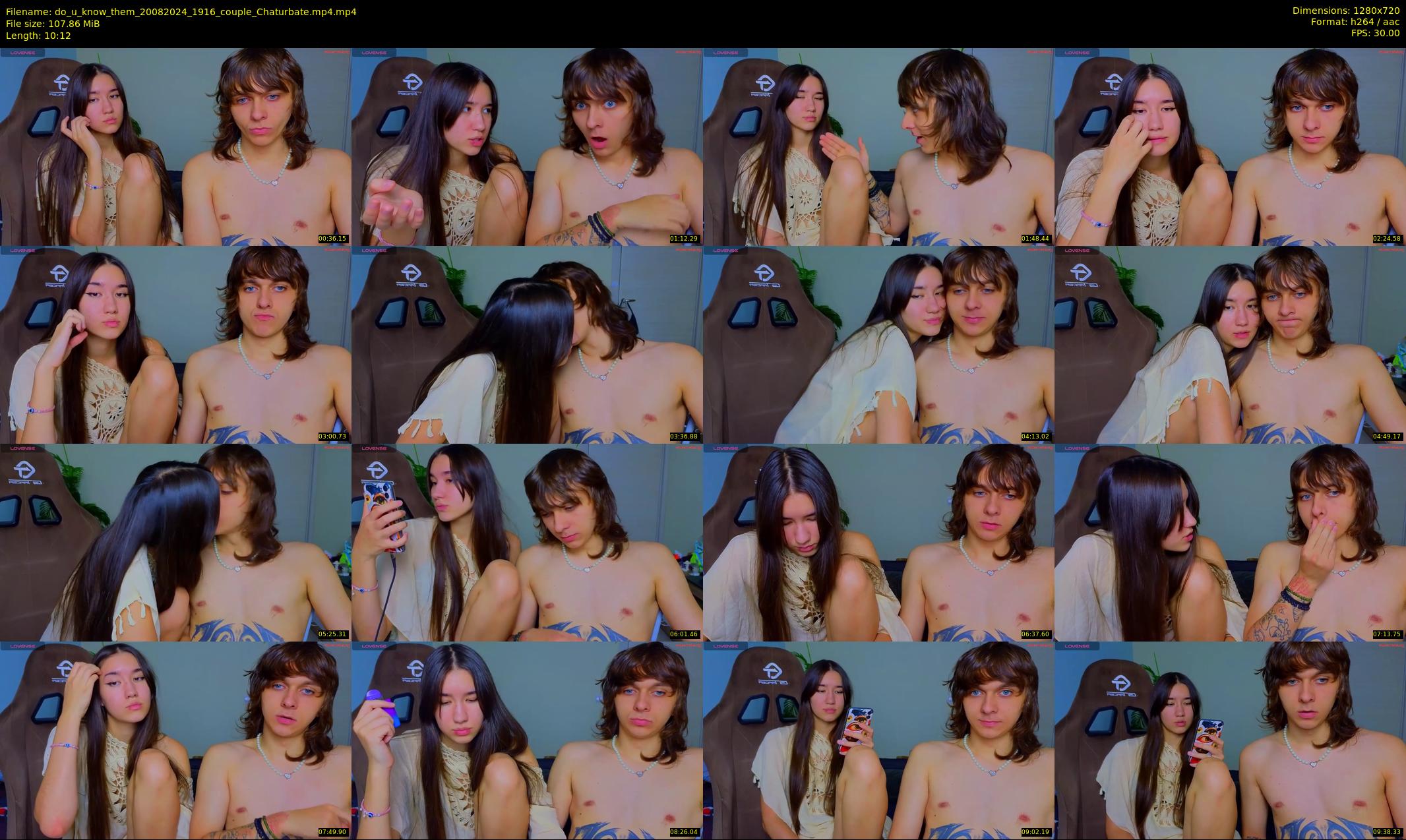 do_u_know_them — 11 minute Chaturbate couple cam show recording, 720p, Aug 20, 2024