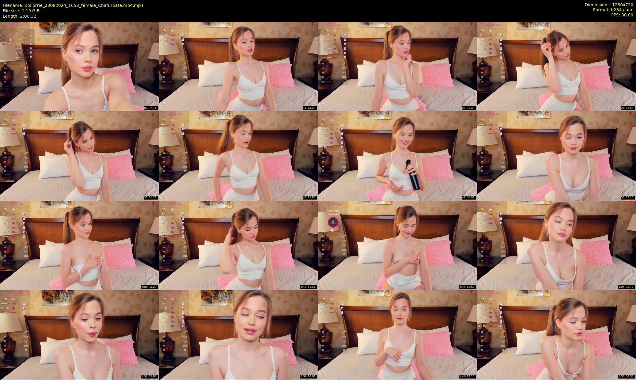 dollorrie — 121 minute Chaturbate couple cam show recording, 720p, Aug 20, 2024