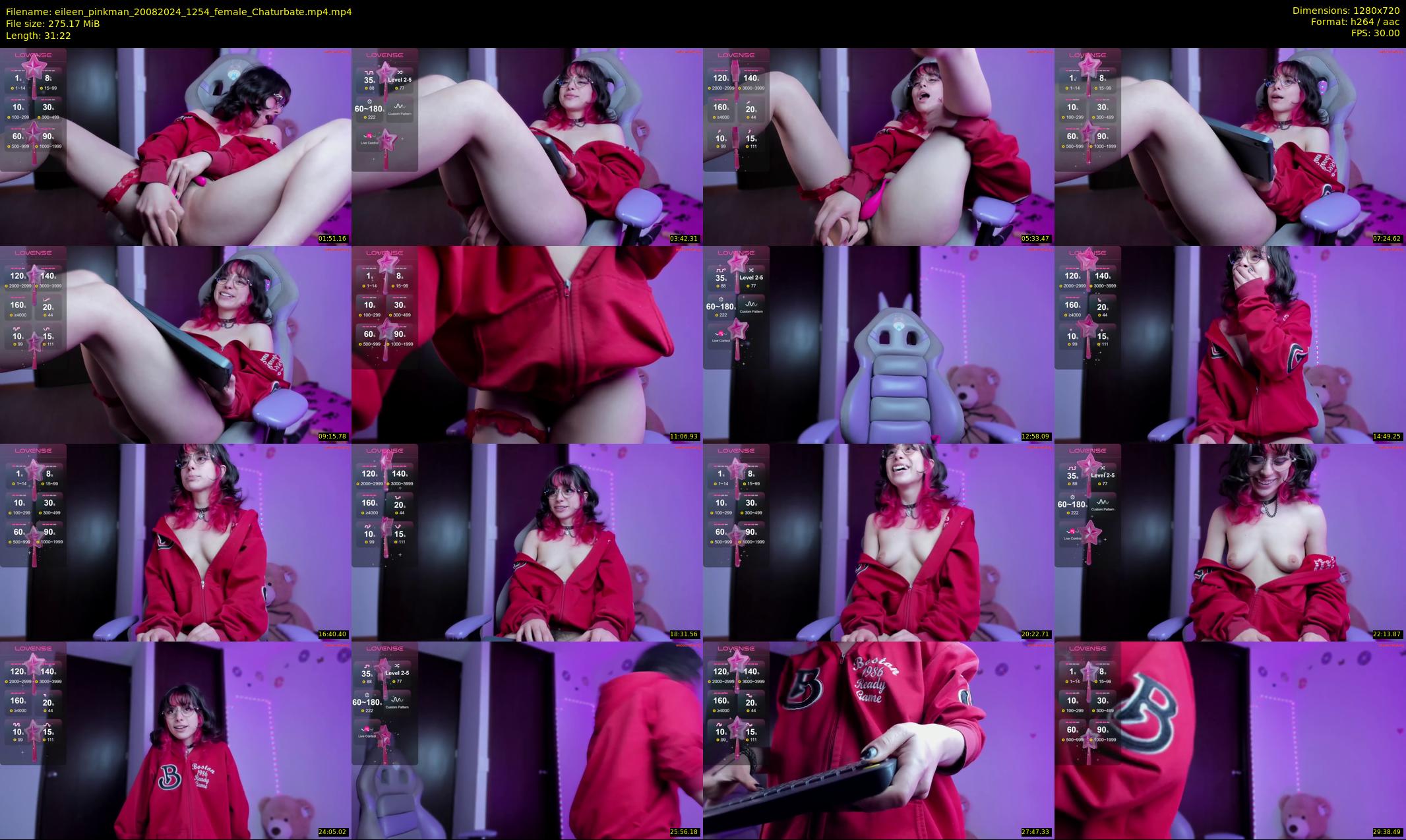 eileen_pinkman — 32 minute Chaturbate female cam show recording, 720p, Aug 20, 2024