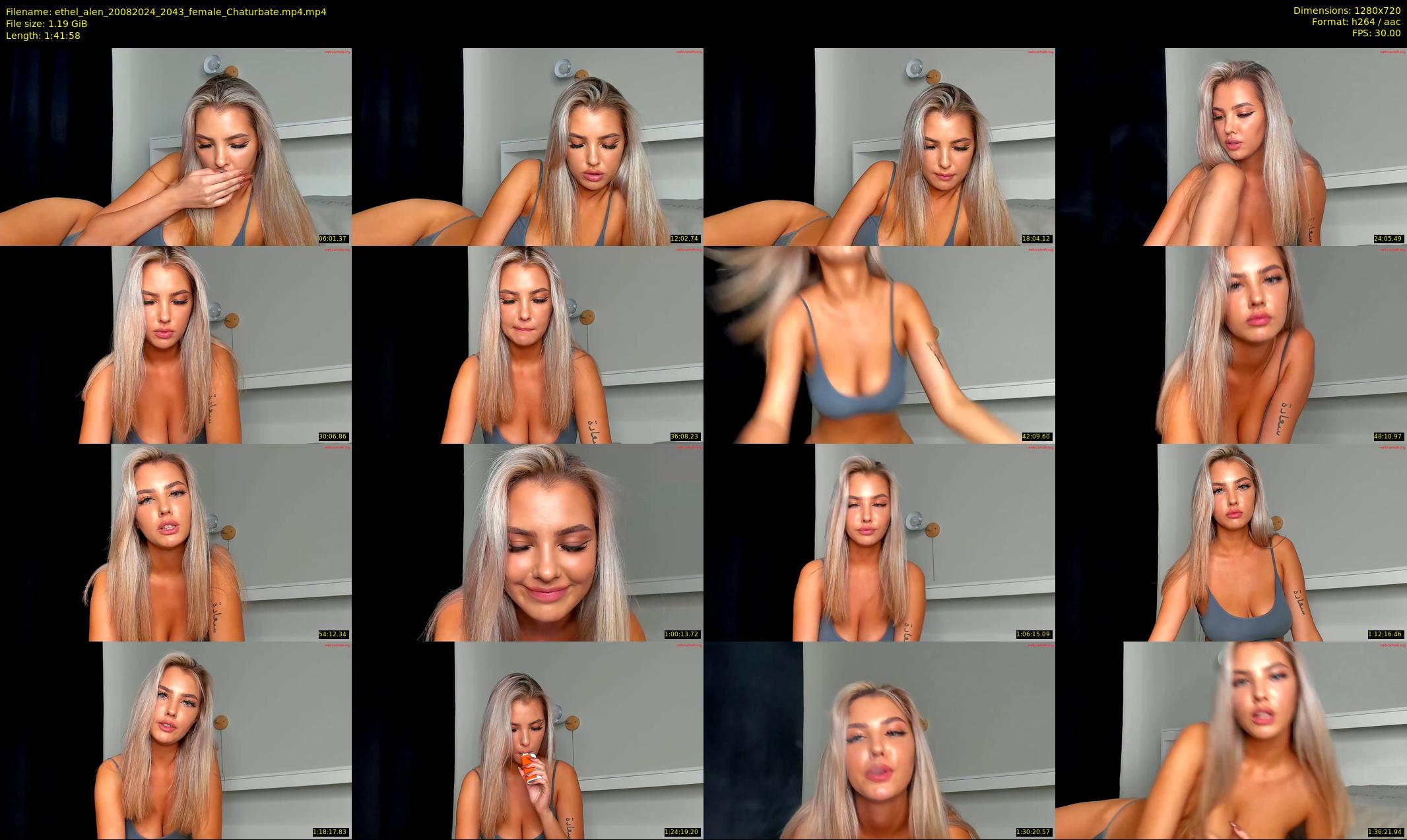 ethel_alen — 102 minute Chaturbate female cam show recording, 720p, Aug 20, 2024