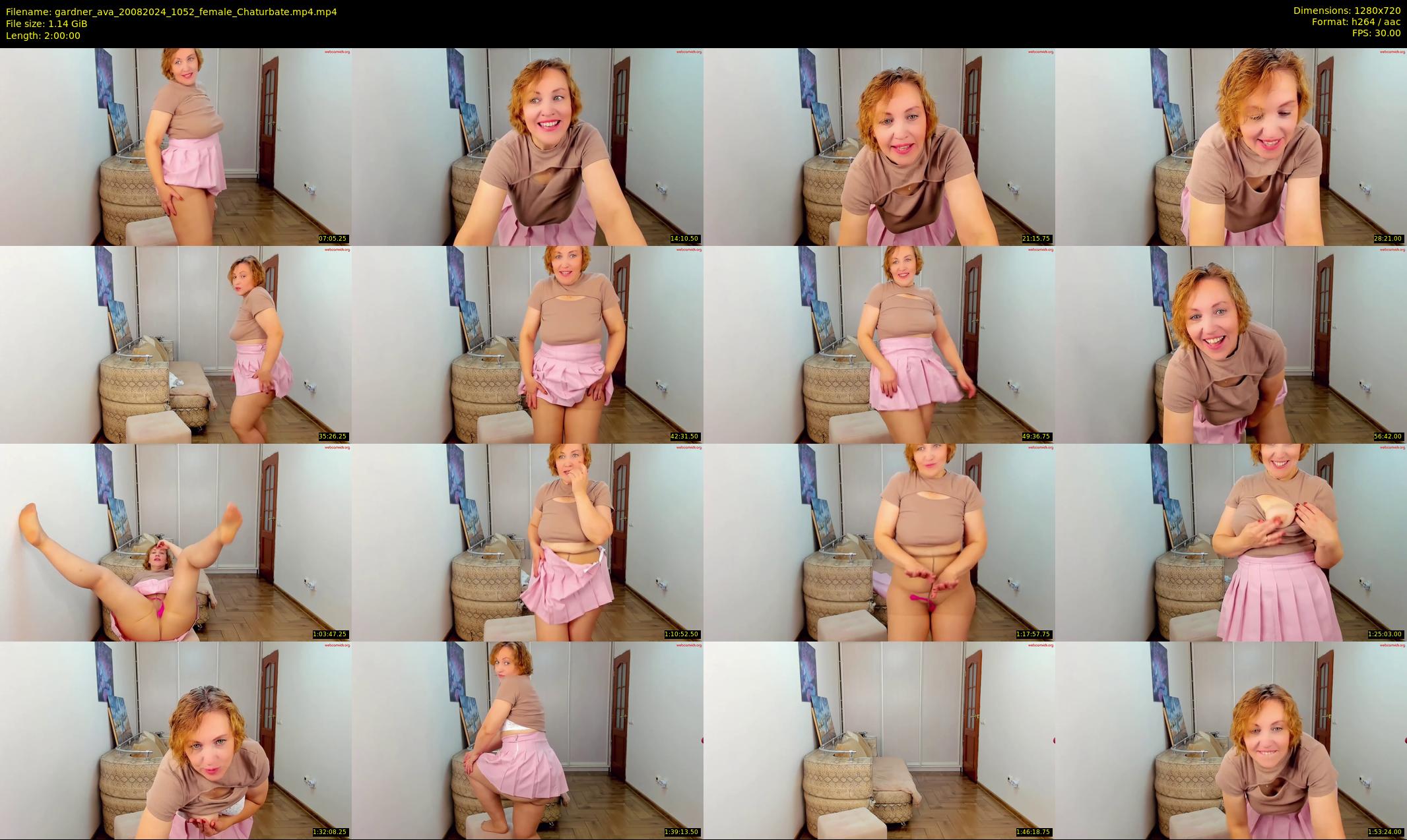 gardner_ava — 120 minute Chaturbate female cam show recording, 720p, Aug 20, 2024