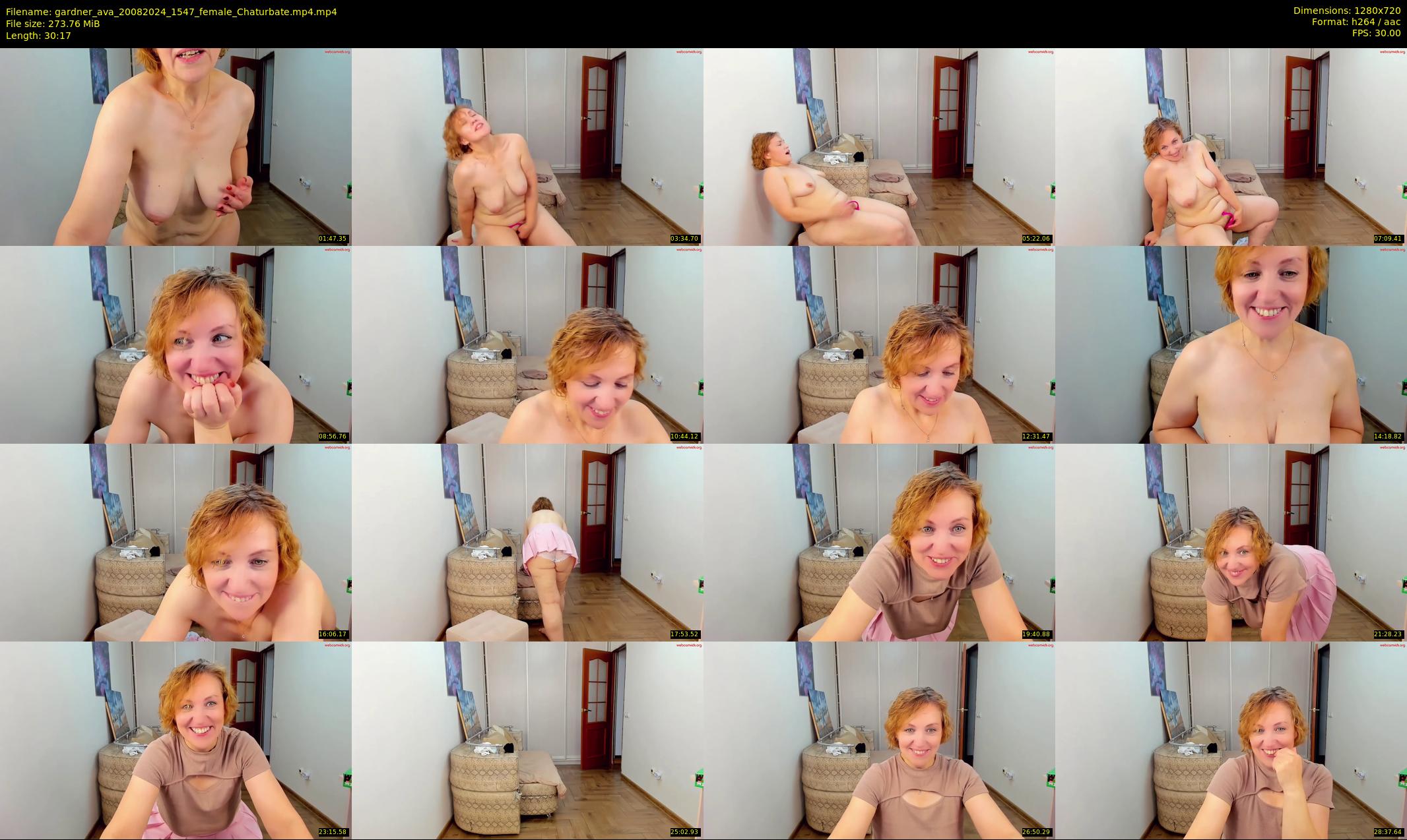 gardner_ava — 31 minute Chaturbate female cam show recording, 720p, Aug 20, 2024
