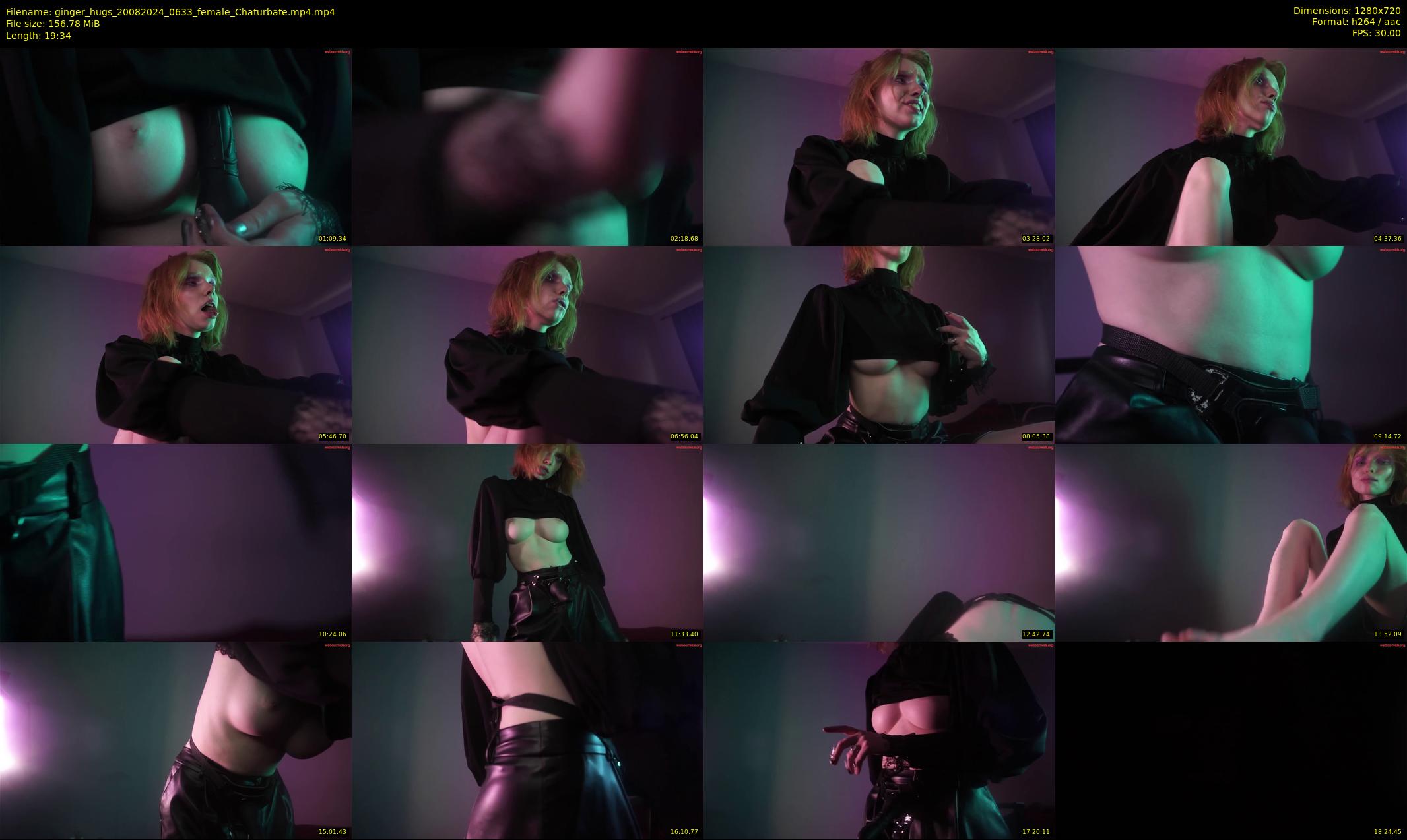 ginger_hugs — 20 minute Chaturbate female cam show recording, 720p, Aug 20, 2024