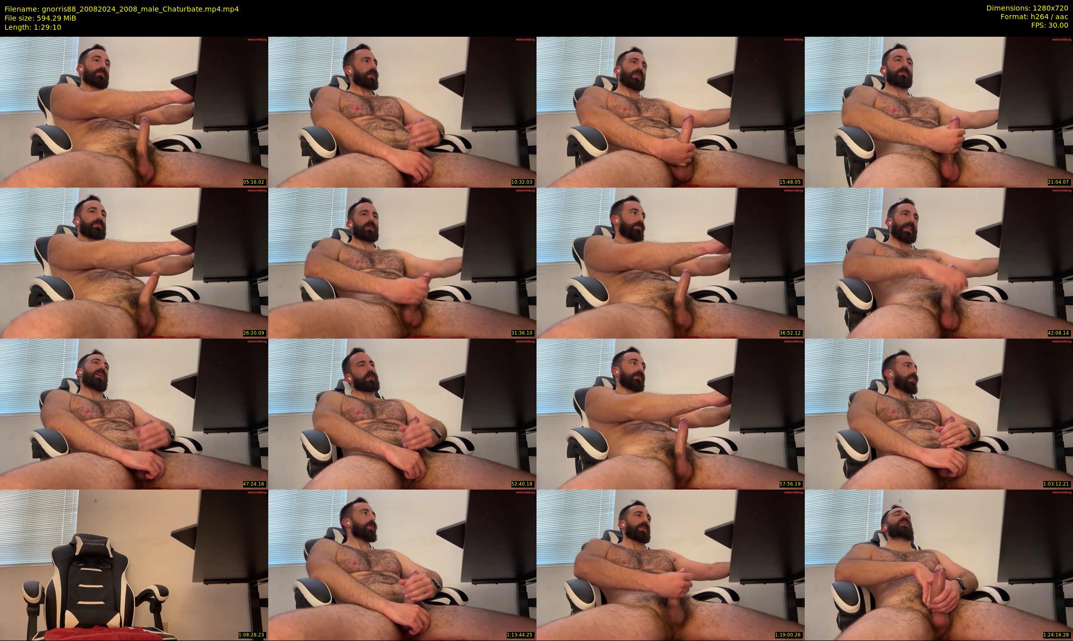 gnorris88 — 90 minute Chaturbate male cam show recording, 720p, Aug 20, 2024