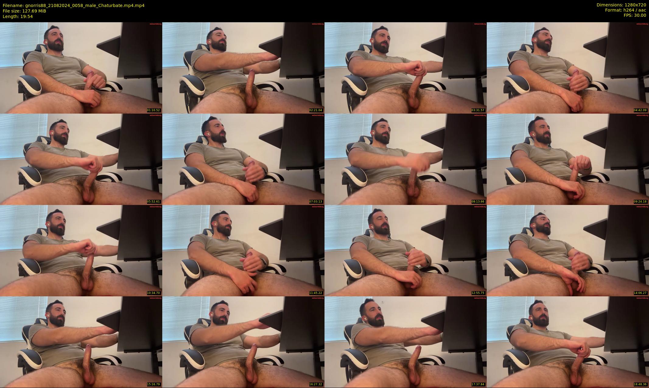 gnorris88 — 20 minute Chaturbate male cam show recording, 720p, Aug 21, 2024