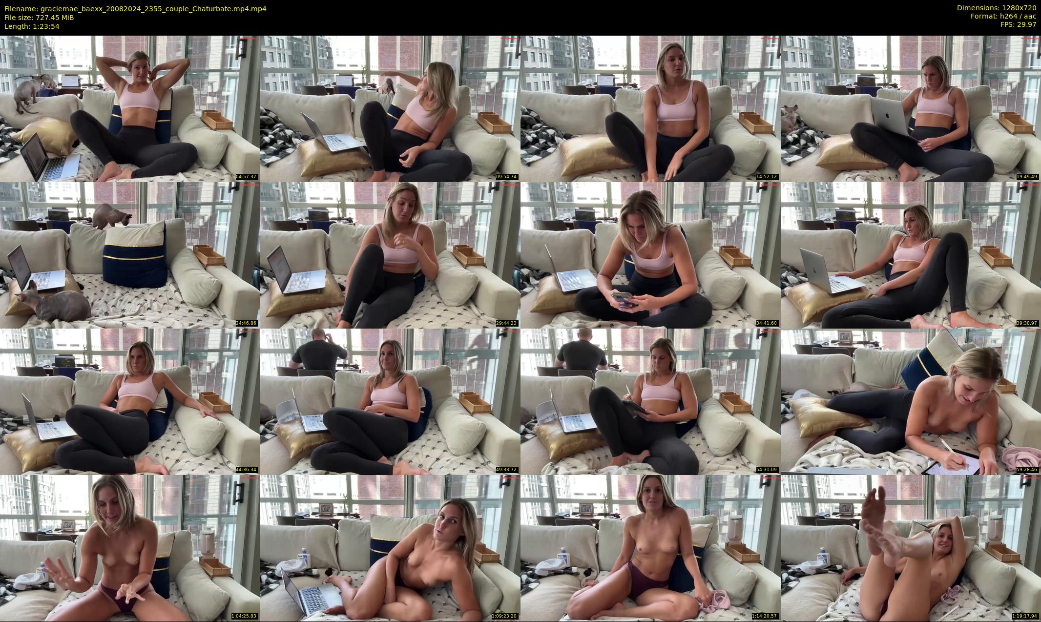 graciemae_baexx — 84 minute Chaturbate female cam show recording, 720p, Aug 20, 2024