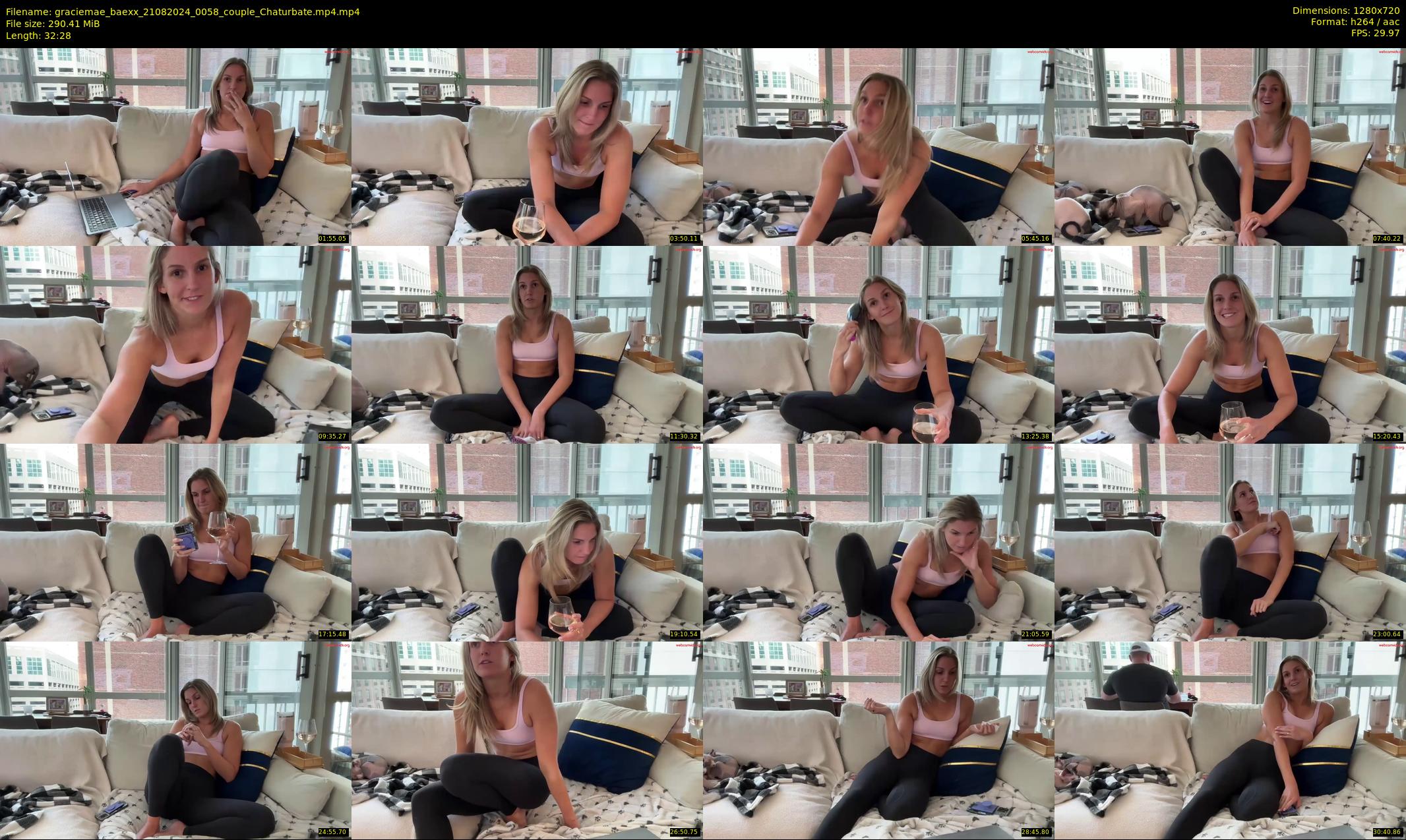 graciemae_baexx — 33 minute Chaturbate female cam show recording, 720p, Aug 21, 2024