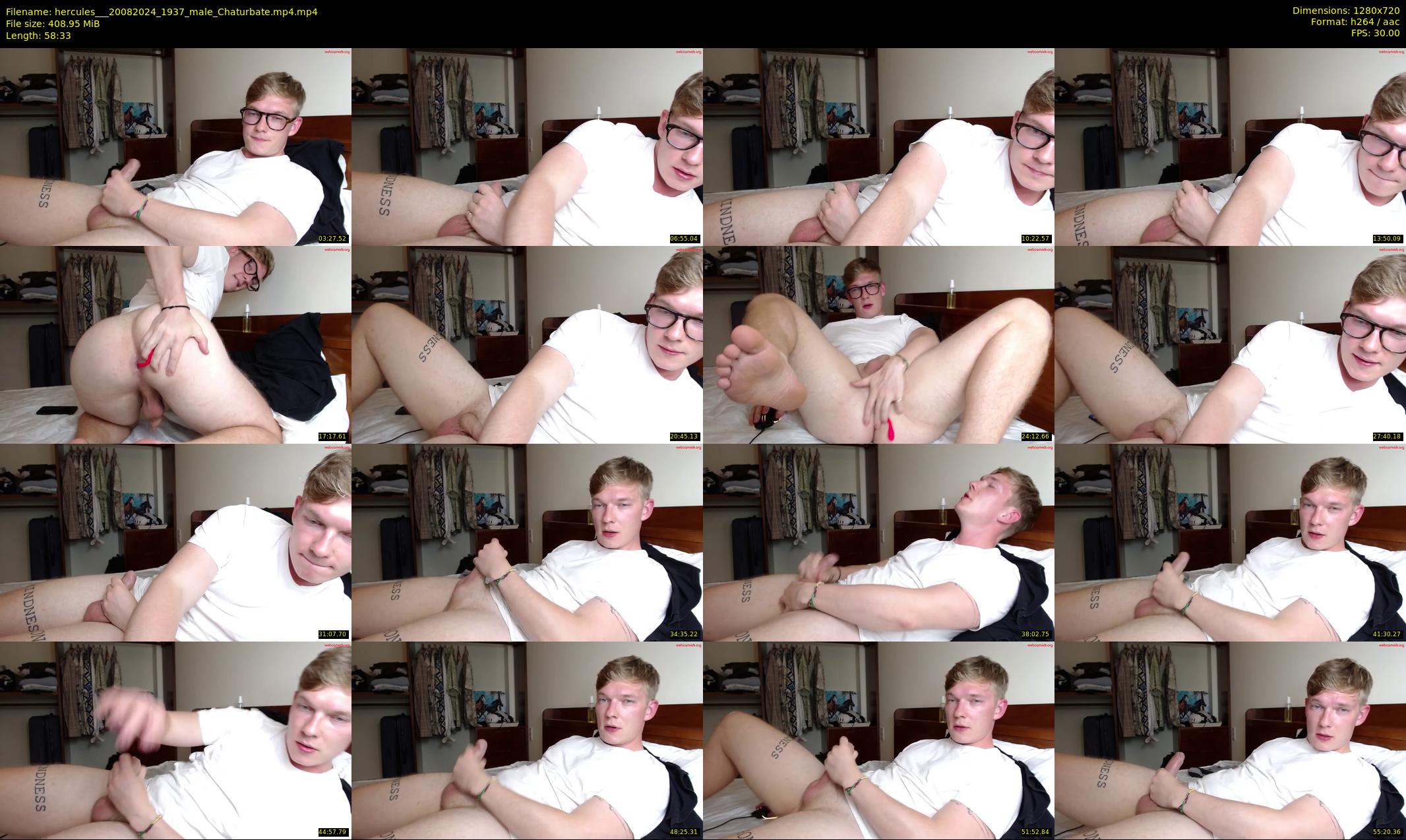 hercules__ — 59 minute Chaturbate male cam show recording, 720p, Aug 20, 2024
