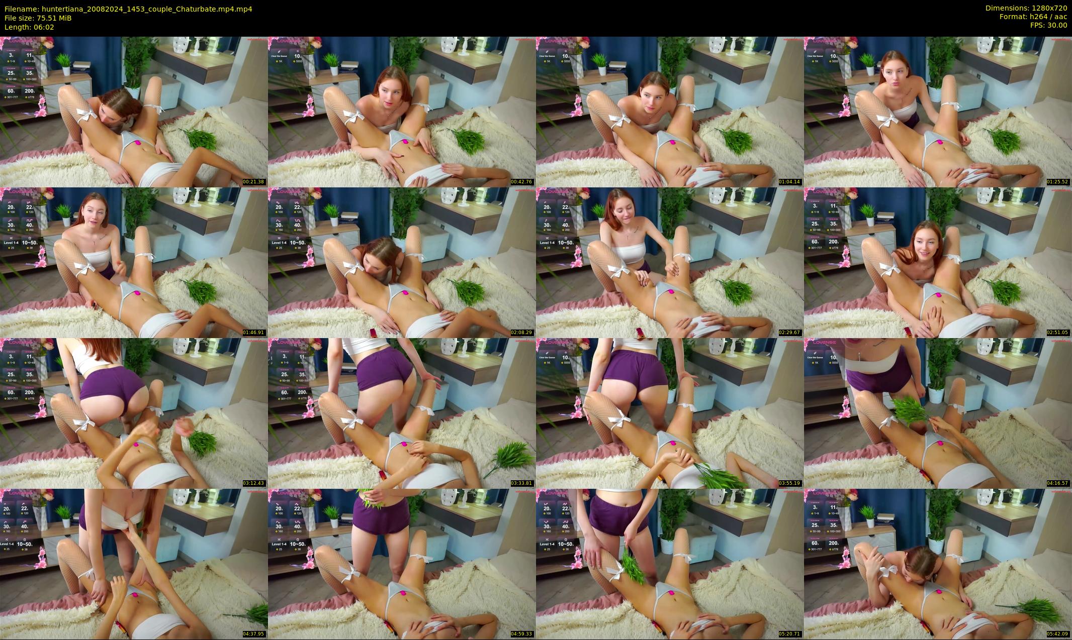 huntertiana — 7 minute Chaturbate female cam show recording, 720p, Aug 20, 2024