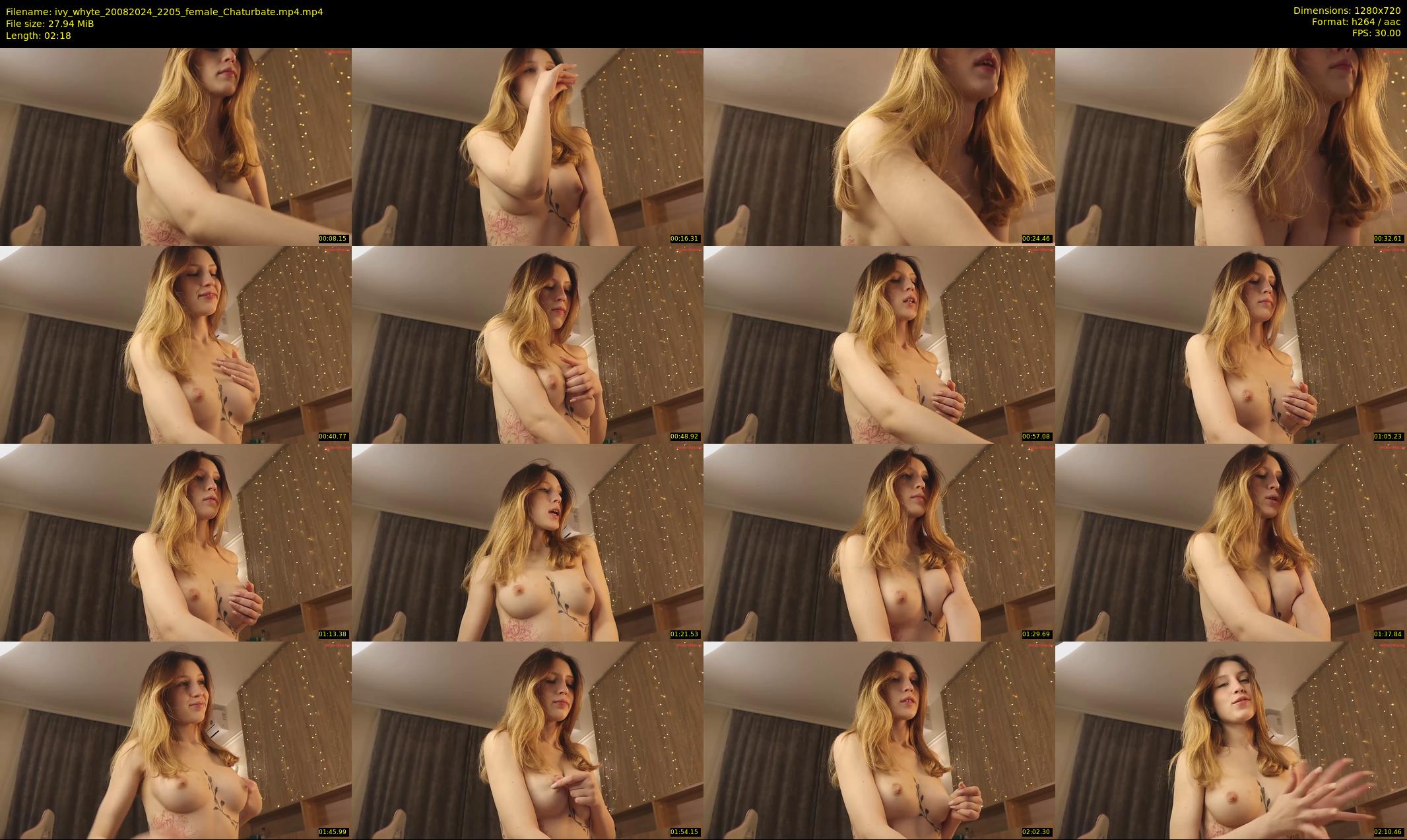 ivy_whyte — 3 minute Chaturbate female cam show recording, 720p, Aug 20, 2024