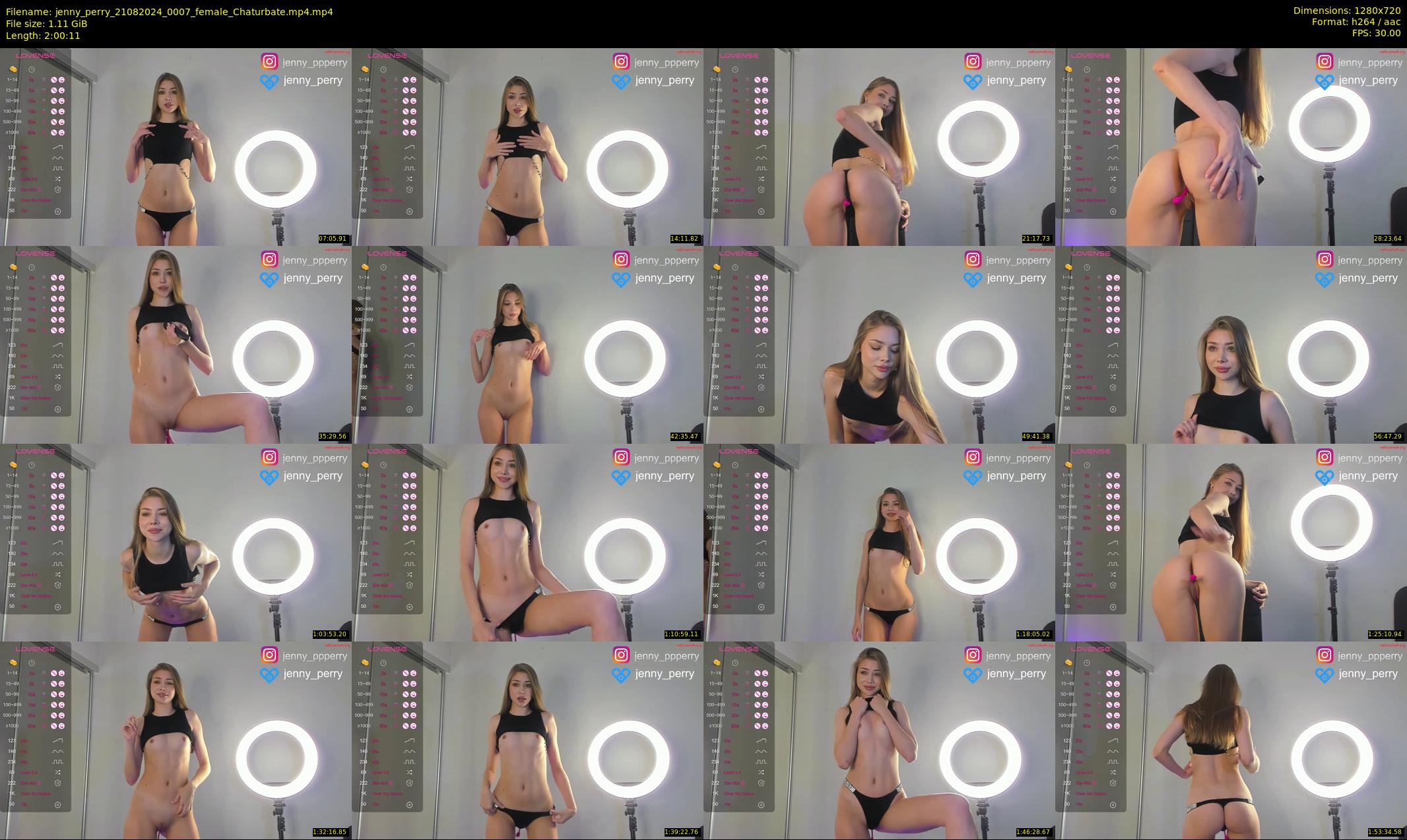 jenny_perry — 121 minute Chaturbate female cam show recording, 720p, Aug 21, 2024