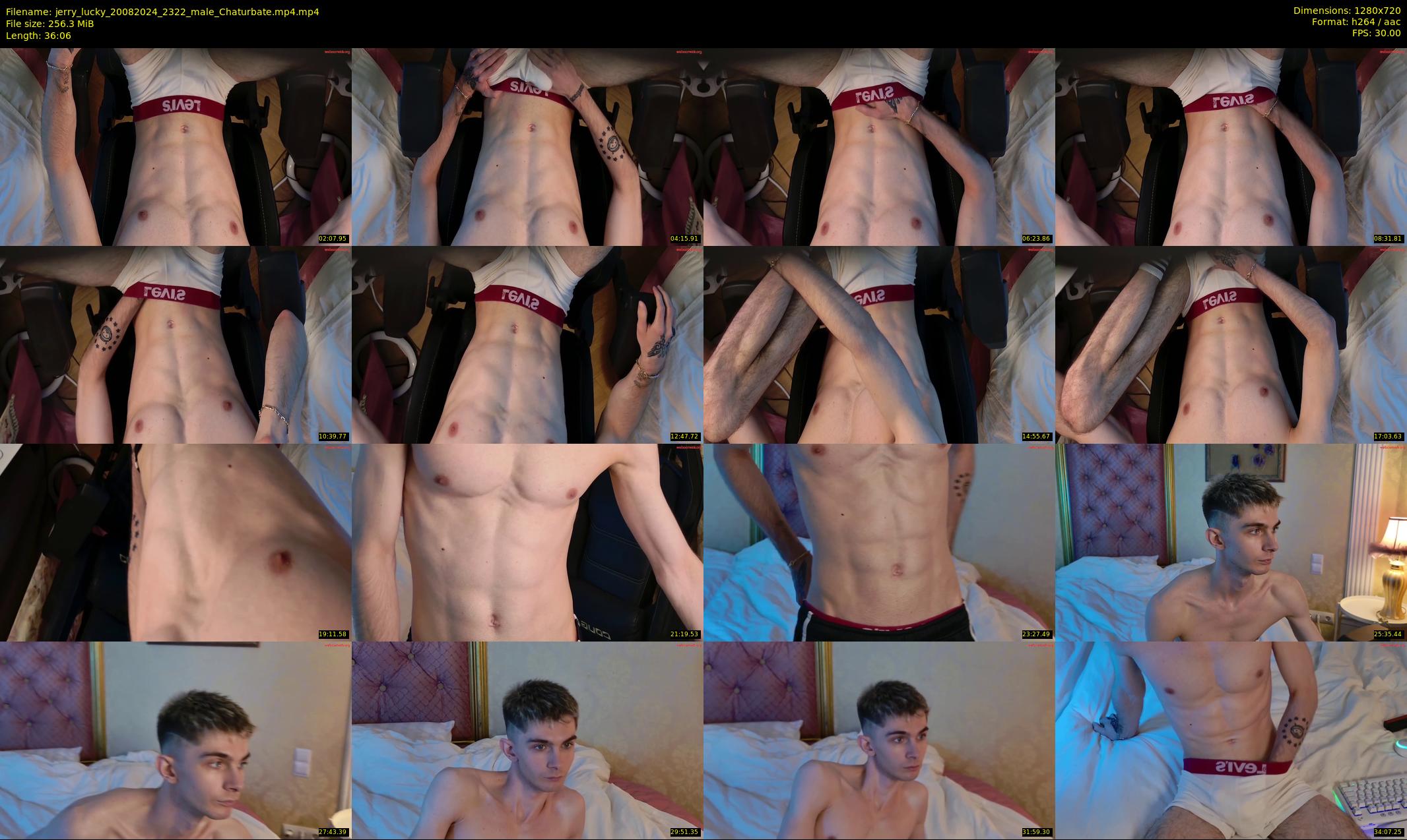 jerry_lucky — 37 minute Chaturbate male cam show recording, 720p, Aug 20, 2024