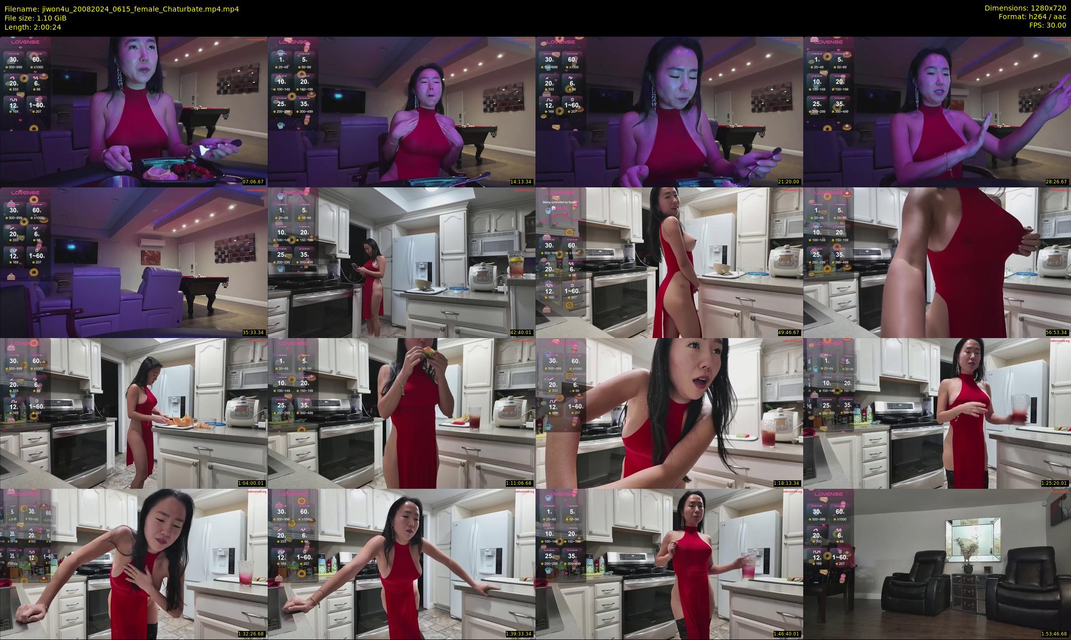 jiwon4u — 121 minute Chaturbate female cam show recording, 720p, Aug 20, 2024