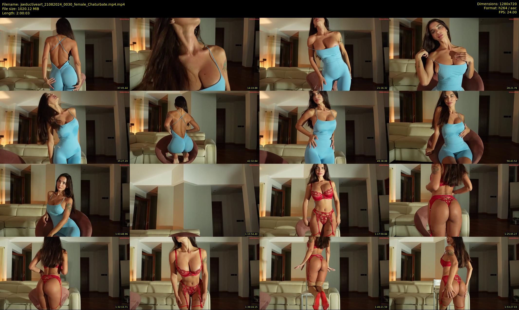 jseductiveart — 121 minute Chaturbate female cam show recording, 720p, Aug 21, 2024