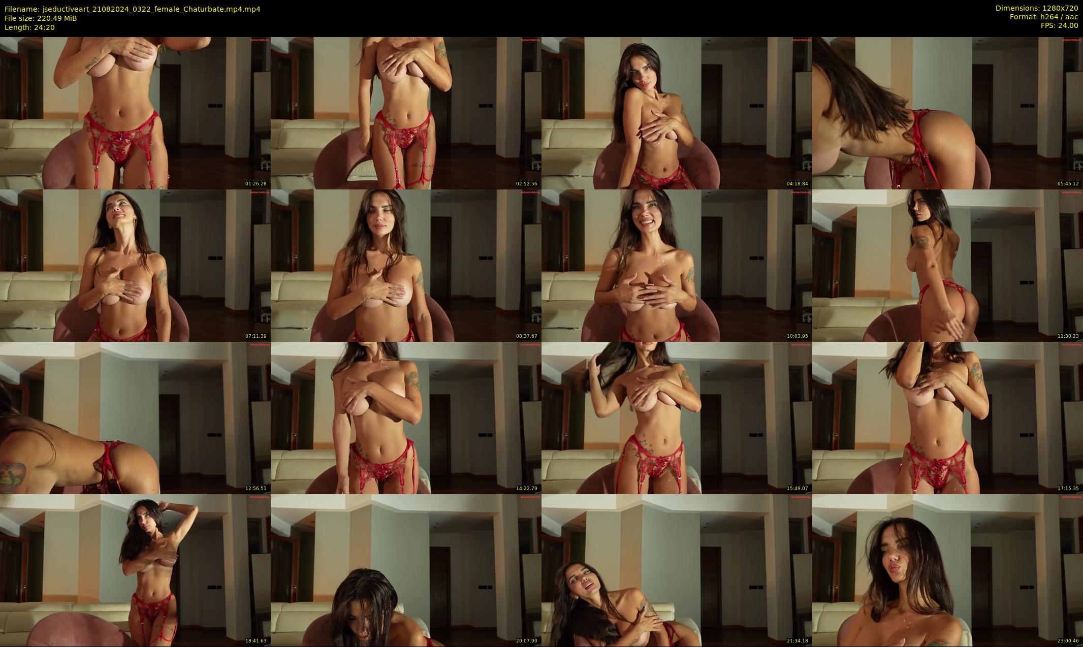 jseductiveart — 25 minute Chaturbate female cam show recording, 720p, Aug 21, 2024