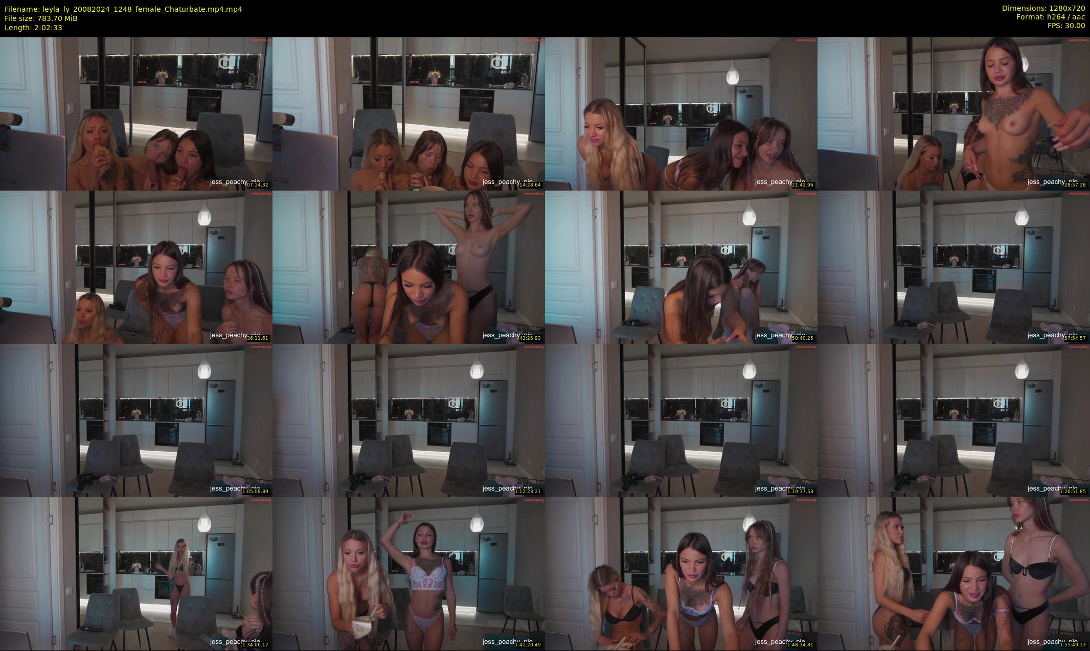leyla_ly — 123 minute Chaturbate female cam show recording, 720p, Aug 20, 2024