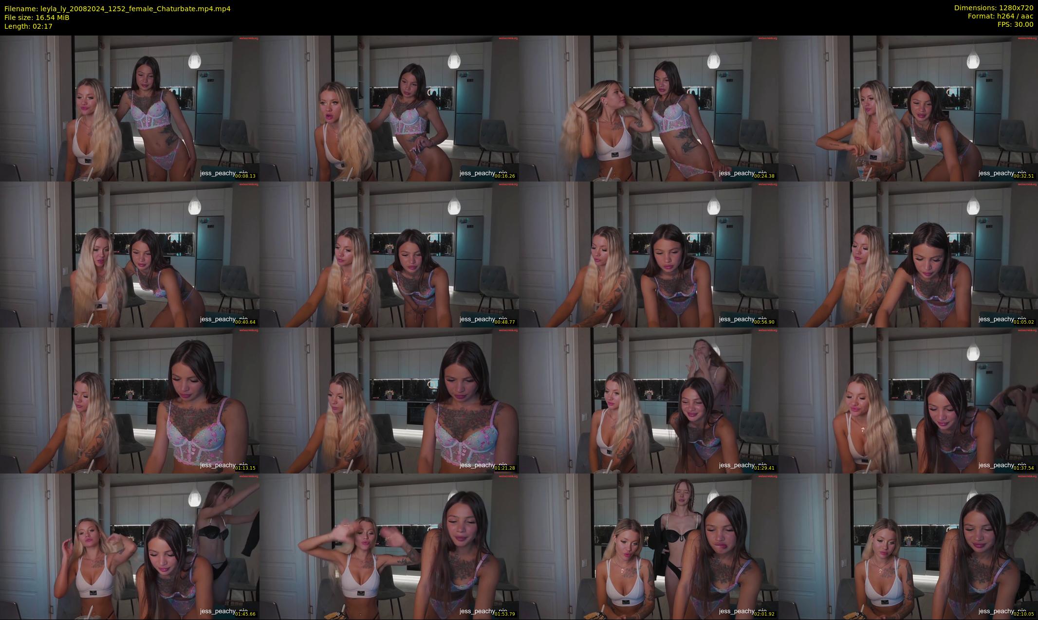 leyla_ly — 3 minute Chaturbate female cam show recording, 720p, Aug 20, 2024