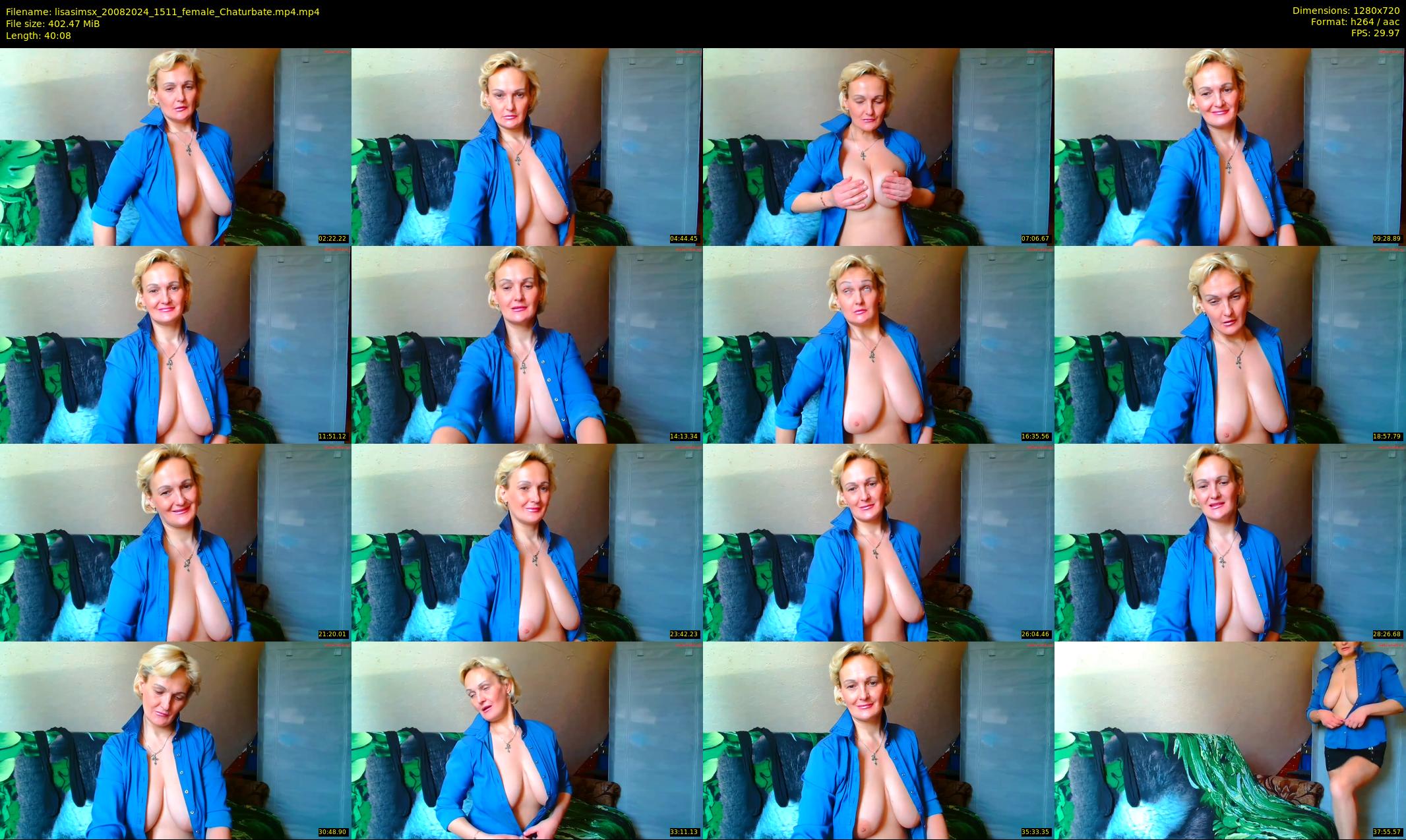 lisasimsx — 41 minute Chaturbate female cam show recording, 720p, Aug 20, 2024